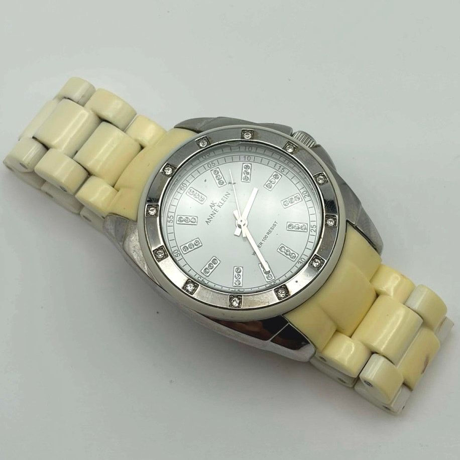 Anne Klein Silver & Cream Anne Klein Watch Size ONE SIZE - 3 Thumbnail