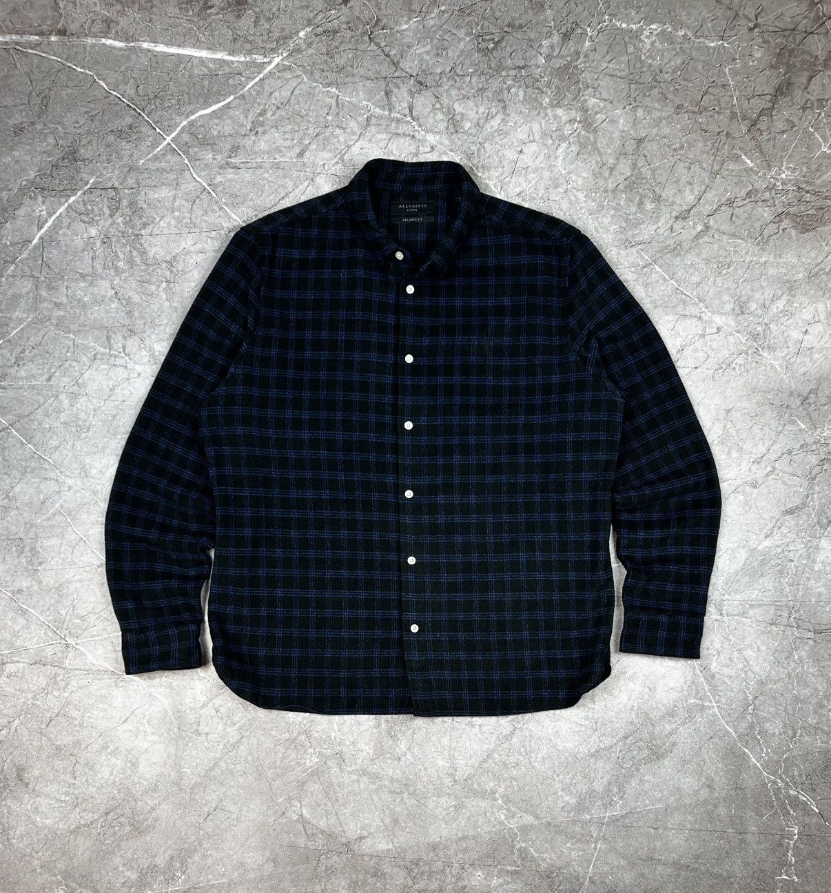 Allsaints Allsaints Wool Flannel Shirt Size Xl Size US XL / EU 56 / 4 - 1 Thumbnail