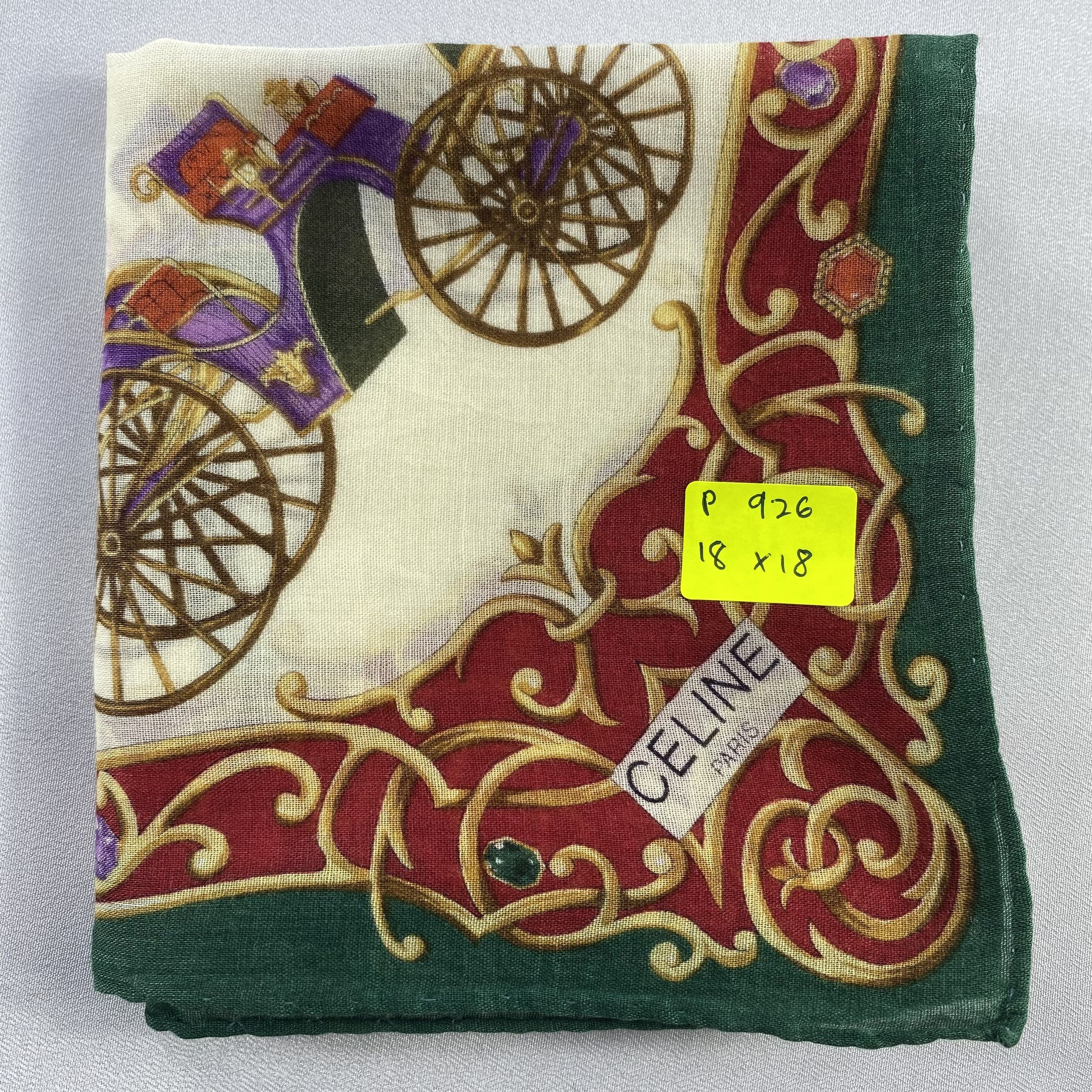 Celine × Vintage Celine Neckerchief / Bandana / Handkerchief-P926 Size ONE SIZE - 5 Thumbnail
