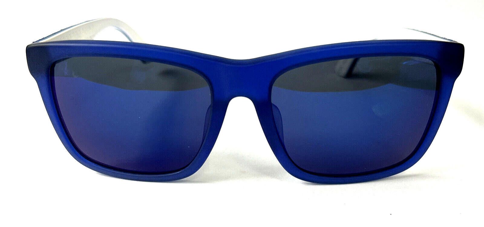 Puma Puma PU0040SA 006 Suede Leather Blue Sunglasses 56-18 140 Size ONE SIZE - 8 Thumbnail