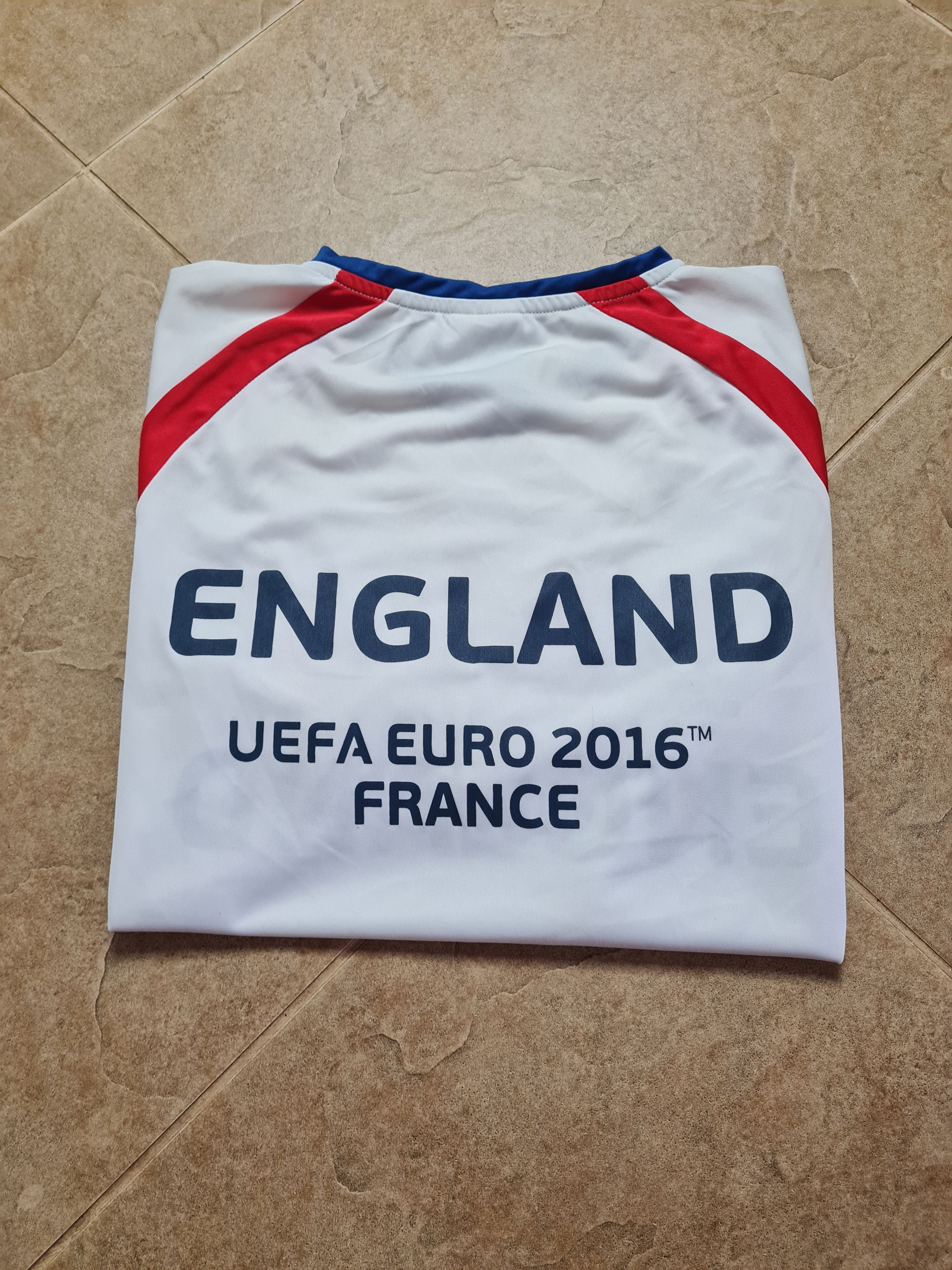 UEFA ENGLAND World Cup 2016 France FOOTBALL UEFA SHIRT ADULT Size US L / EU 52-54 / 3 - 19 Thumbnail