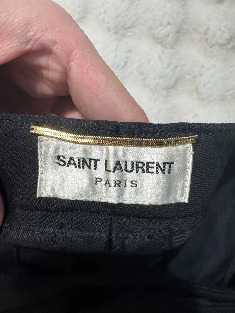 Saint Laurent Paris Saint Laurent Paris Women's trousers in the year of 14 pant Size 35" - 2 Thumbnail