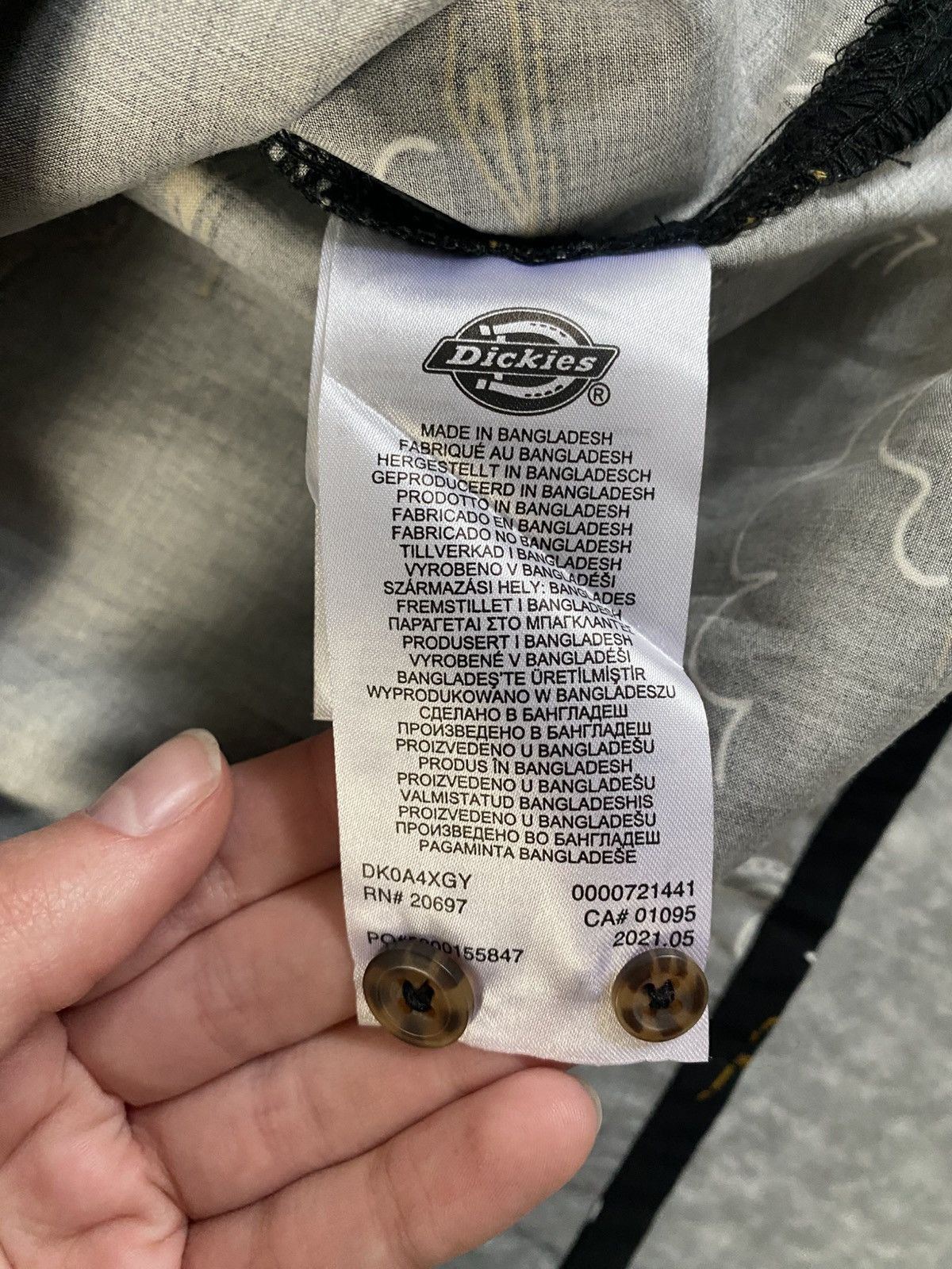 Dickies Dickies Bettles AOP Shirt Cactus Print Size US S / EU 44-46 / 1 - 6 Thumbnail