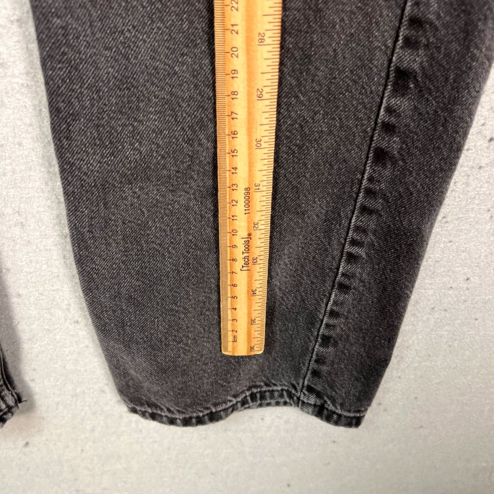 Mango Mango Womens Size 6 High-Rise Black Denim Jeans Straight Leg 5-Pocket Cotton Blend Jeans Womens Manufactured Mango Jeans Black XS-Size 6? Size 28" / US 6 / IT 42 - 7 Thumbnail