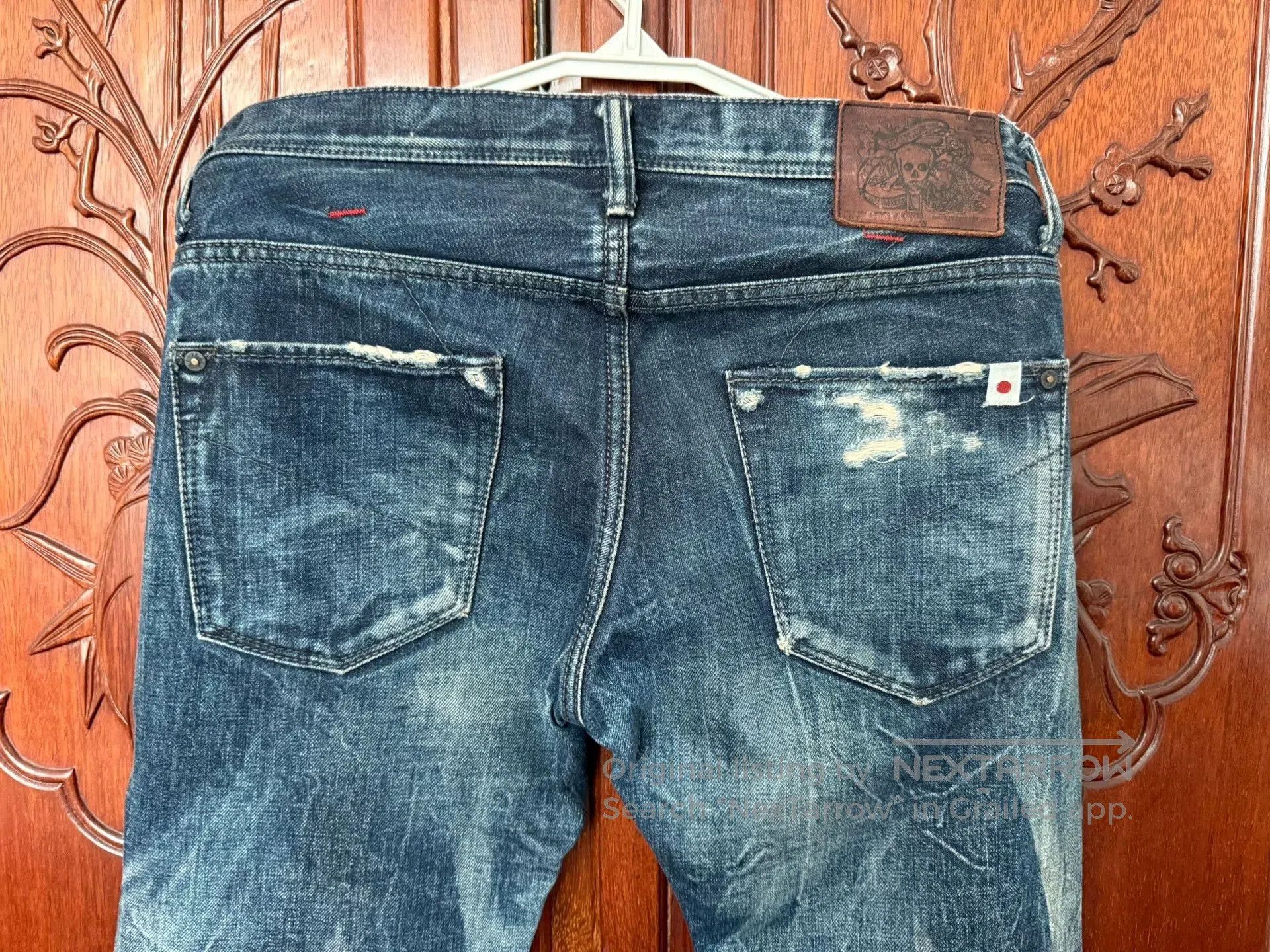 Vintage W32 Skull Jeans x Deeta Collaboration. Size US 32 / EU 48 - 3 Thumbnail