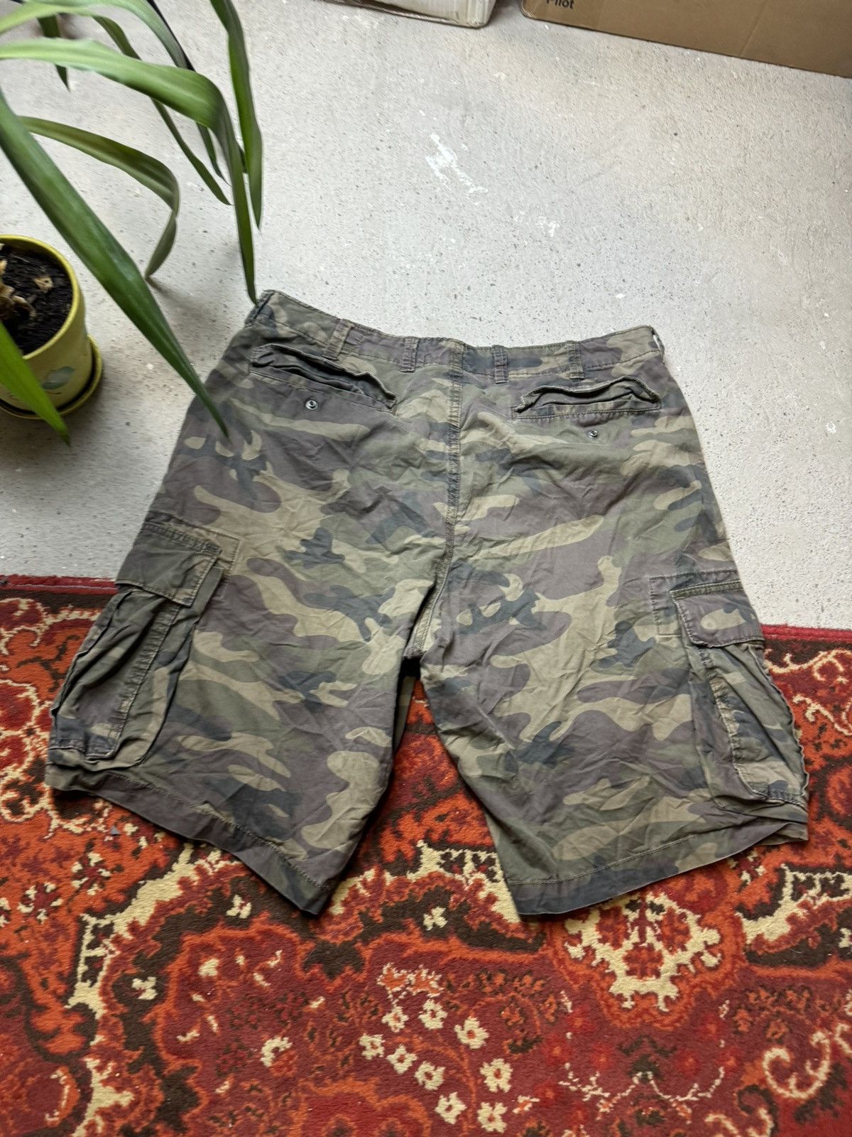 Gap × Vintage Vintage Y2K Gap Khakis Carti Yeezy Style Military Baggy Sho Size US 36 / EU 52 - 7 Thumbnail