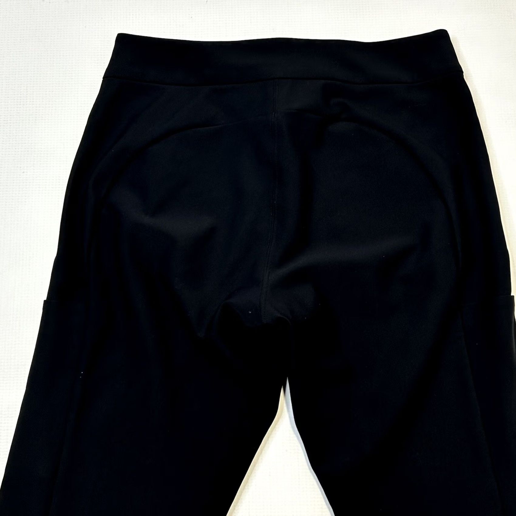 Athleta VINTAGE Athleta Pants Womens 4 Black Stellar Trouser Work Comfort Cropped Regular 29in Inseam Mens Womens Girls Size 27" / US 4 / IT 40 - 6 Thumbnail