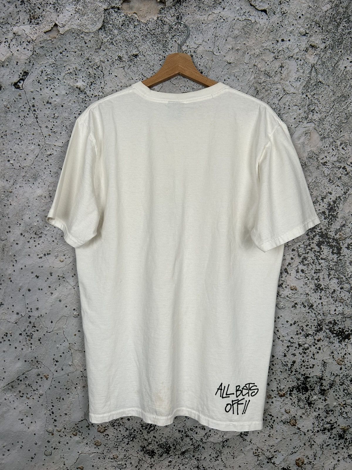 Stussy Vintage Stussy All Bets Off Tee Streetwear 90s Skate Rap Size US M / EU 48-50 / 2 - 4 Thumbnail