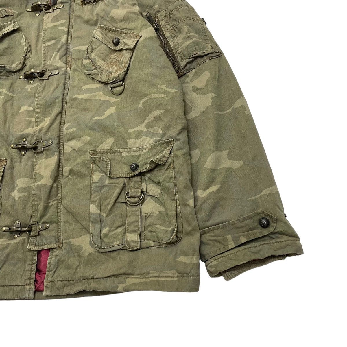 14th Addiction 🔥Japanese Brand Kiss Mark Camo Field Jacket Size US M / EU 48-50 / 2 - 8 Thumbnail