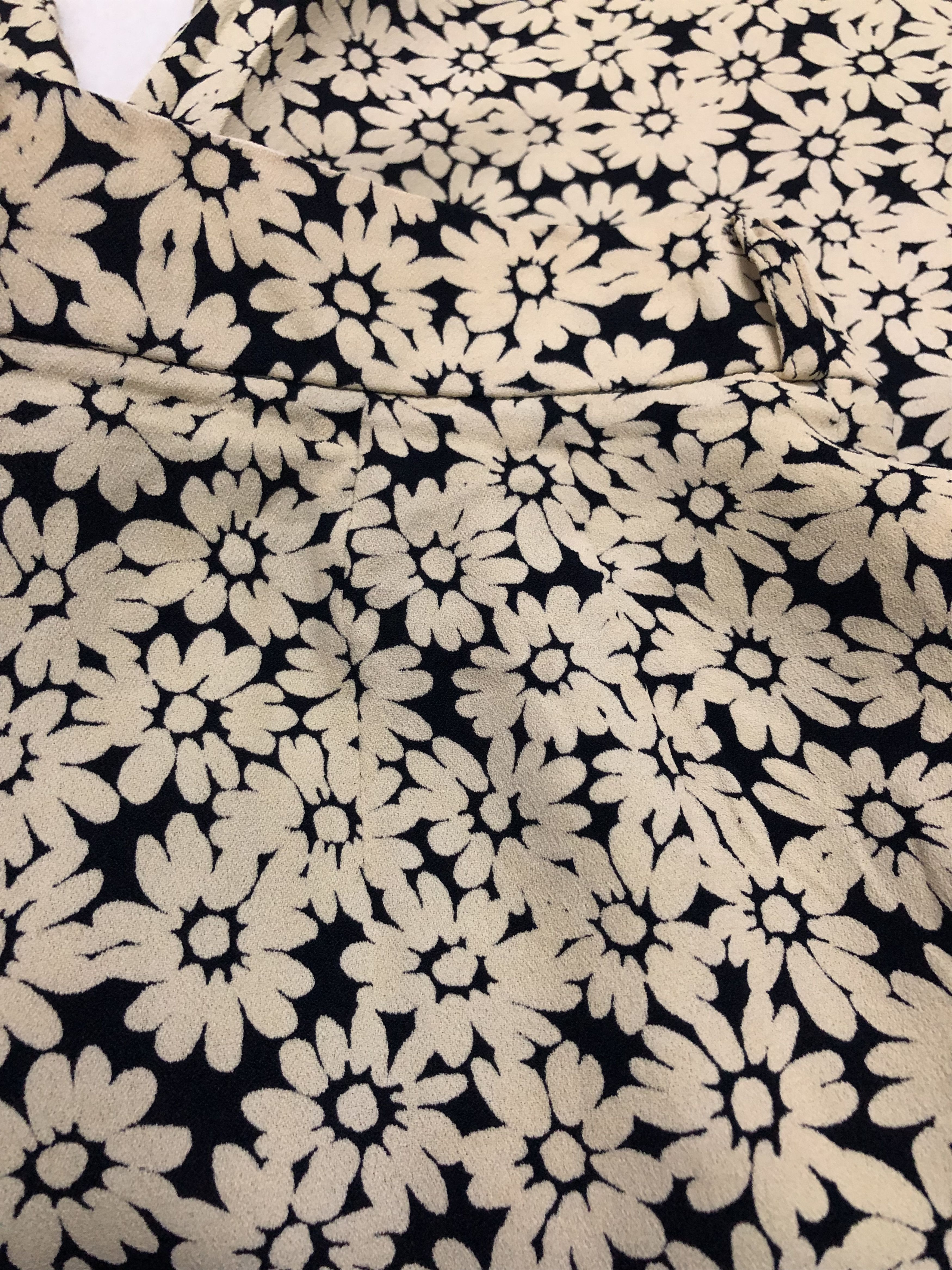 Designer × Yves Saint Laurent Vintage Yves Saint Laurent Rayon Floral Size 25" / US 0 / IT 36 - 16 Thumbnail
