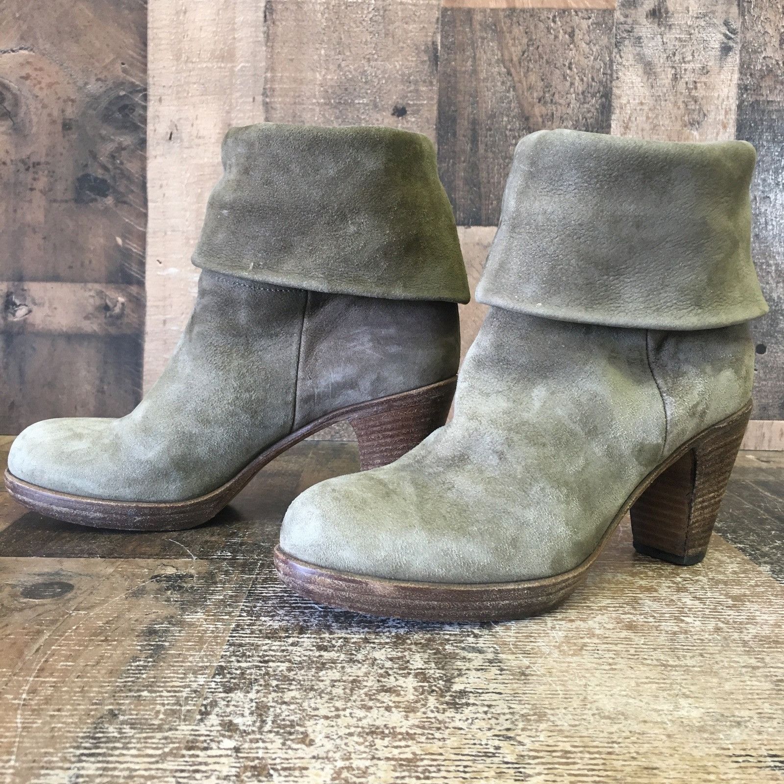 Fiorentini + Baker Fiorentini Baker Slouch Suede Boots Womens EUR 38 US 8 Size US 8 / IT 38 - 6 Thumbnail