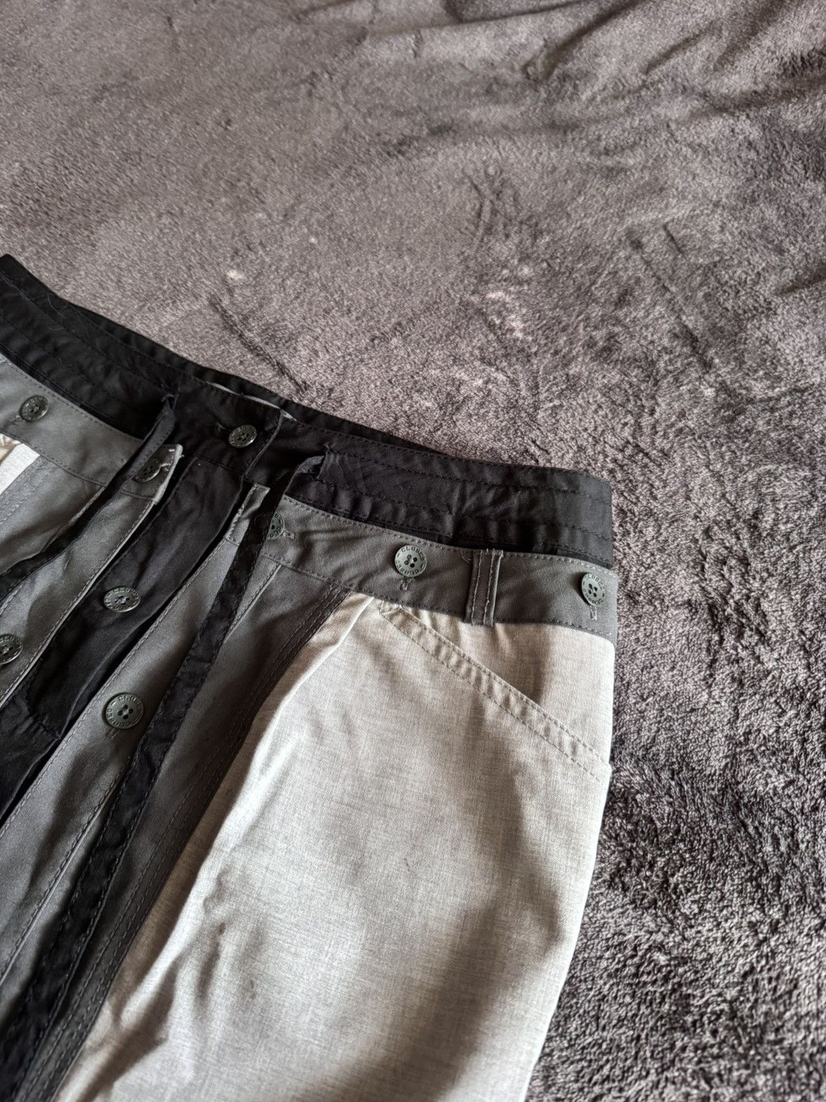 CLOSED Closed vintage Rare double skirt avant-Garde Japanese brand Size 38" / US 16 / IT 52 - 5 Thumbnail