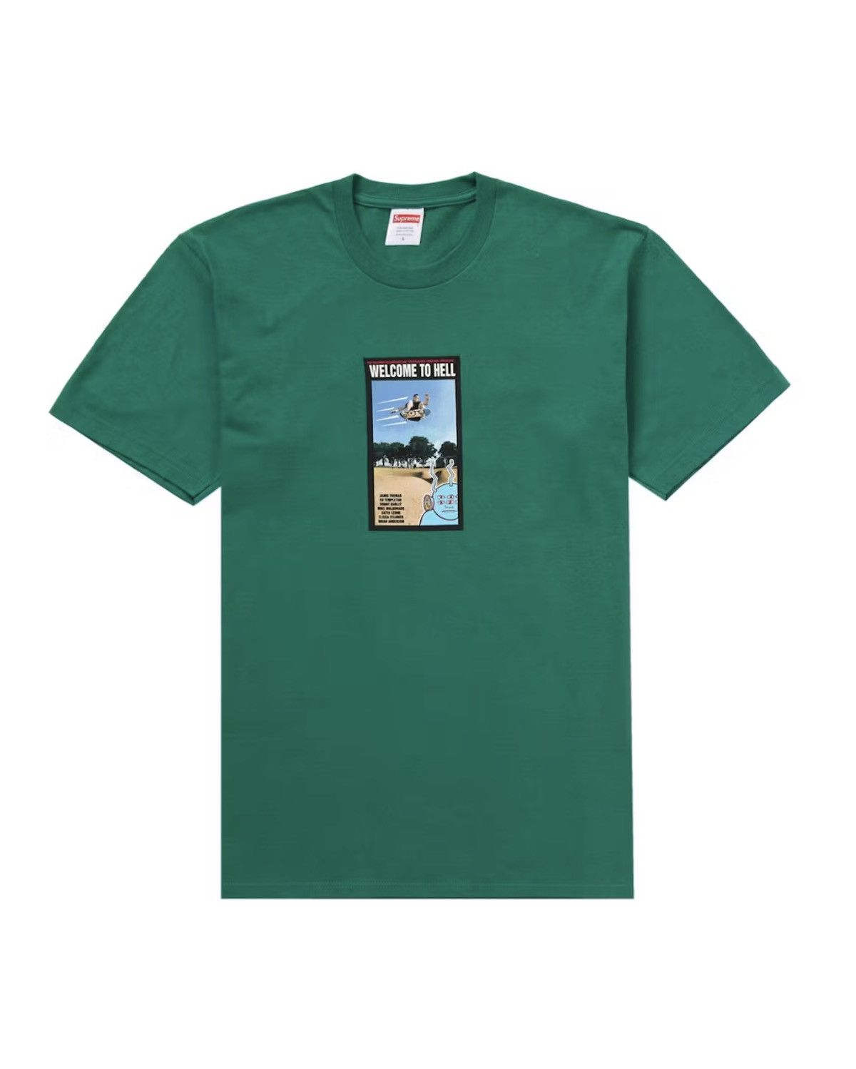 Supreme SS24 Supreme Welcome To Hell Tee Size US XXL / EU 58 / 5 - 1 Thumbnail