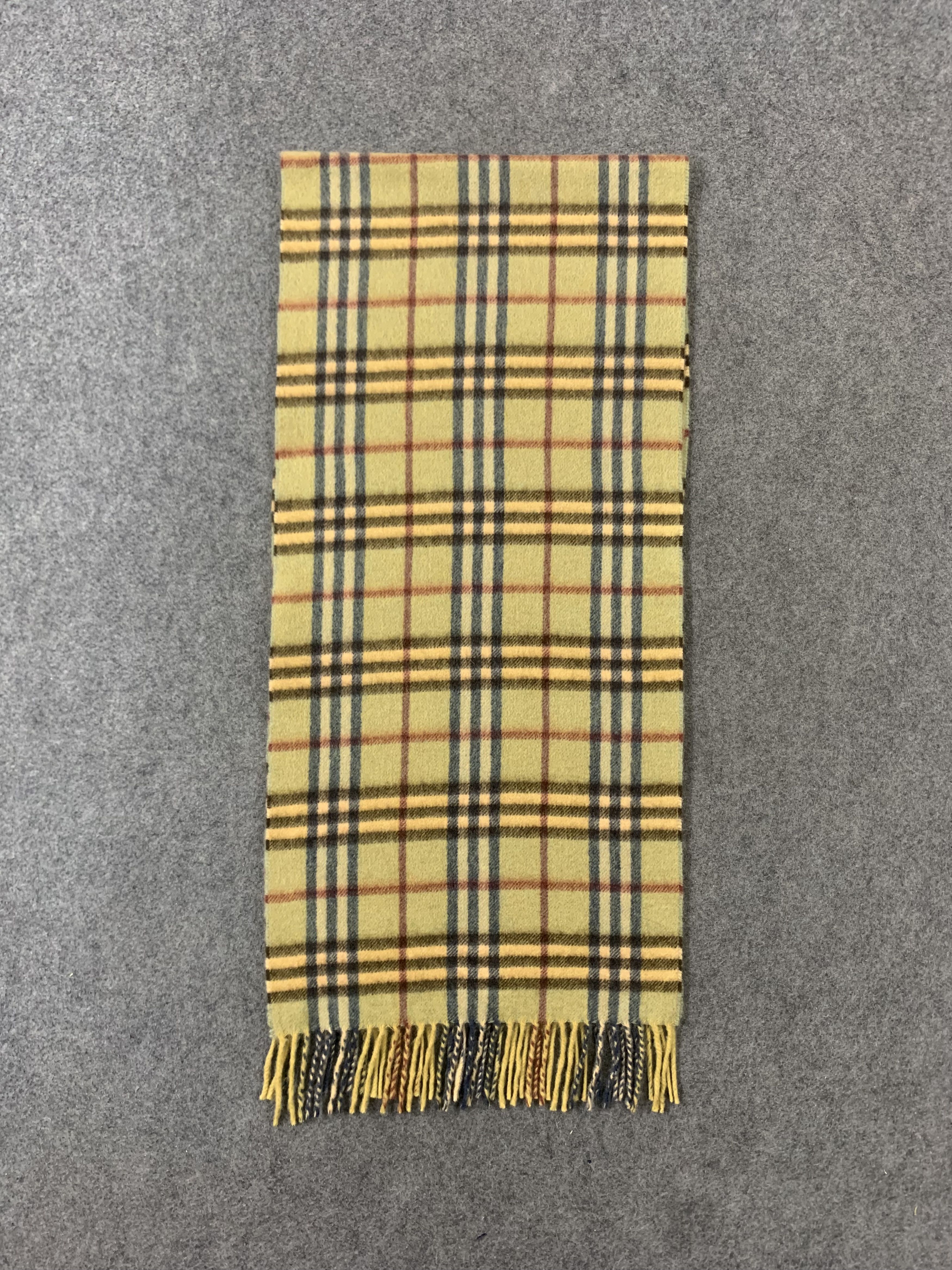 Burberry Burberry Scarf Cashmere Muffler Neck Wrap BL9305 Size ONE SIZE - 3 Thumbnail