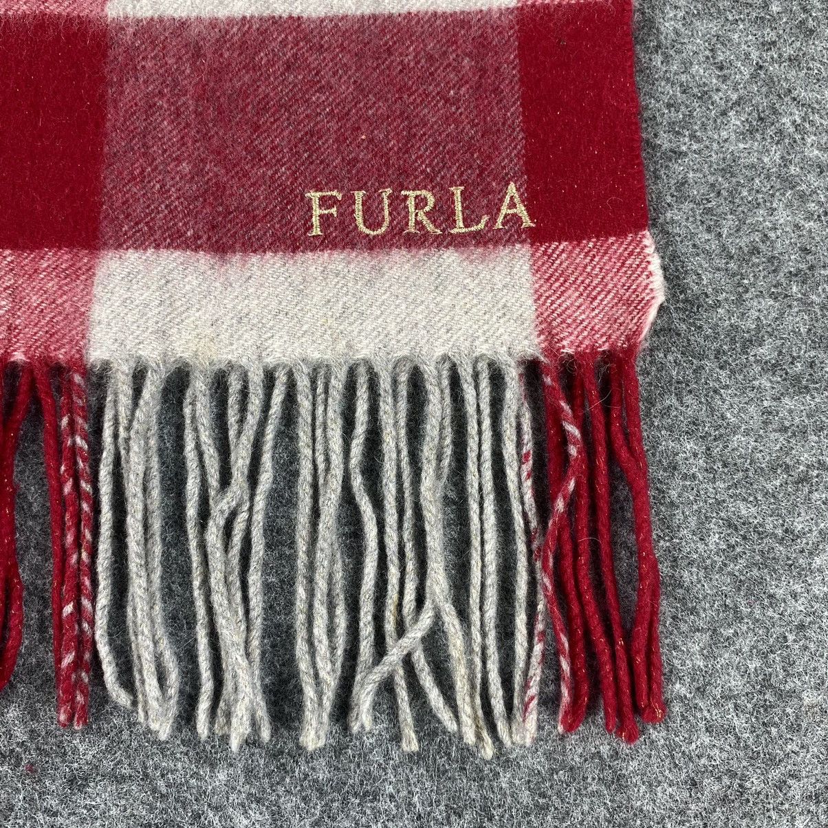 Furla × Vintage Furla Scarf # Muffler # Neckwear # D155 Size ONE SIZE - 2 Thumbnail