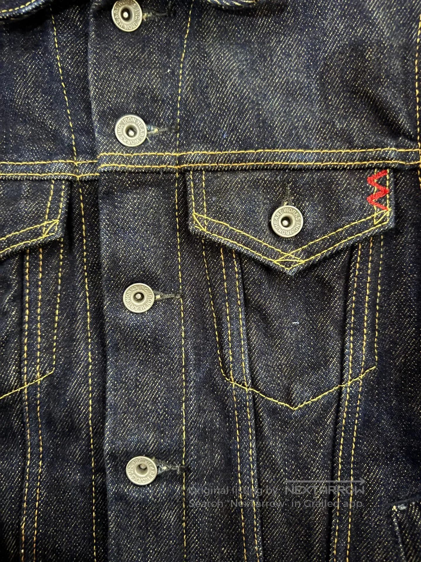 Iron Heart Iron Heart 21oz Denim Jacket. Size US XS / EU 42 / 0 - 3 Thumbnail