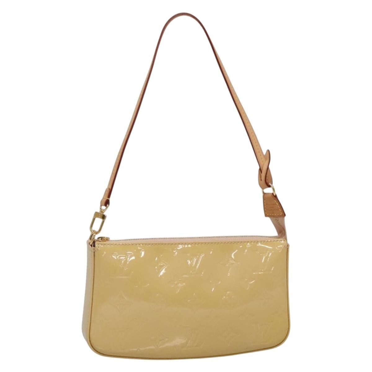 Louis Vuitton Louis Vuitton Pochette Accessoires Monogram Vernis with Monogram Canvas Size ONE SIZE - 1 Thumbnail