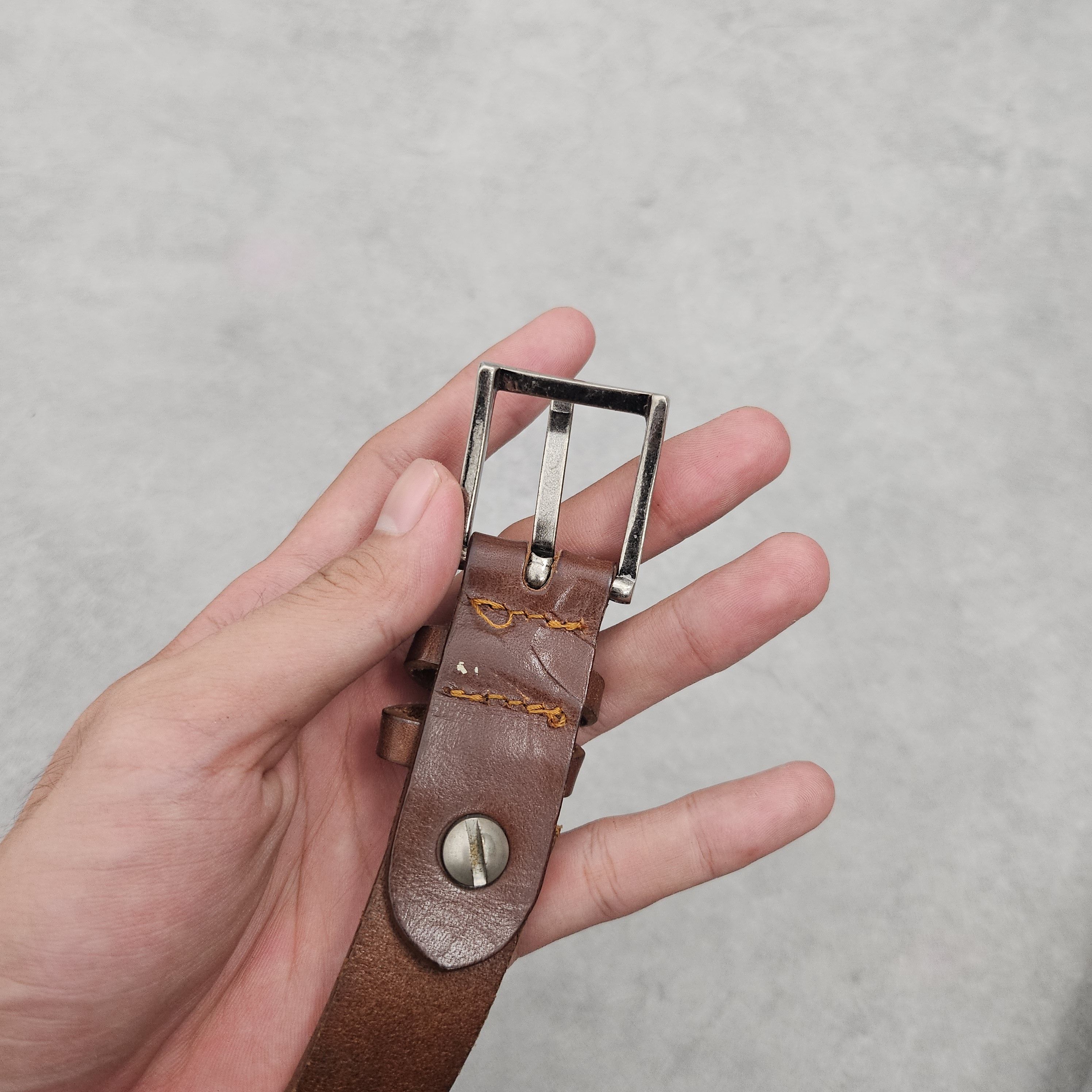 Yohji Yamamoto Yohji Yamamoto casual leather belt Size ONE SIZE - 3 Thumbnail