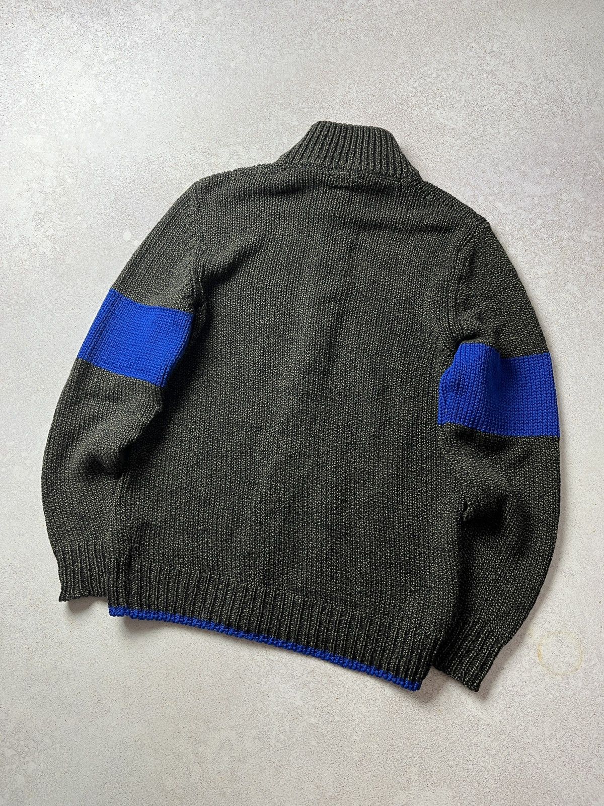 Diesel DIESEL Knit Full Zip Wool Sweater Y2K Avant Garde Size US M / EU 48-50 / 2 - 4 Thumbnail