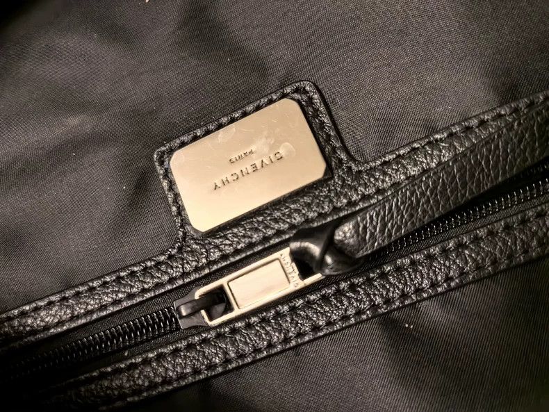 Givenchy Givenchy Cow leather nylon backpack, classic black with co Size ONE SIZE - 5 Thumbnail