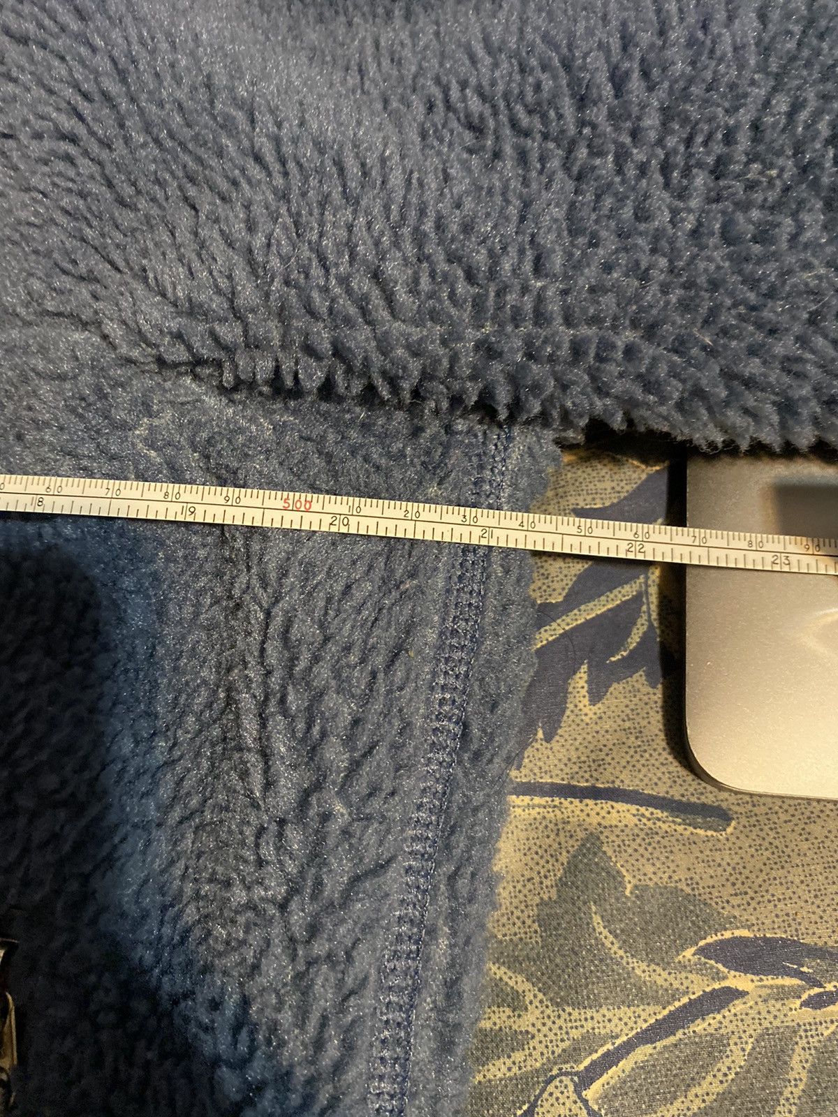 Patagonia × Vintage Vintage Patagonia Deep Pile Retro X Blue Fleece Jacket Size US S / EU 44-46 / 1 - 11 Thumbnail