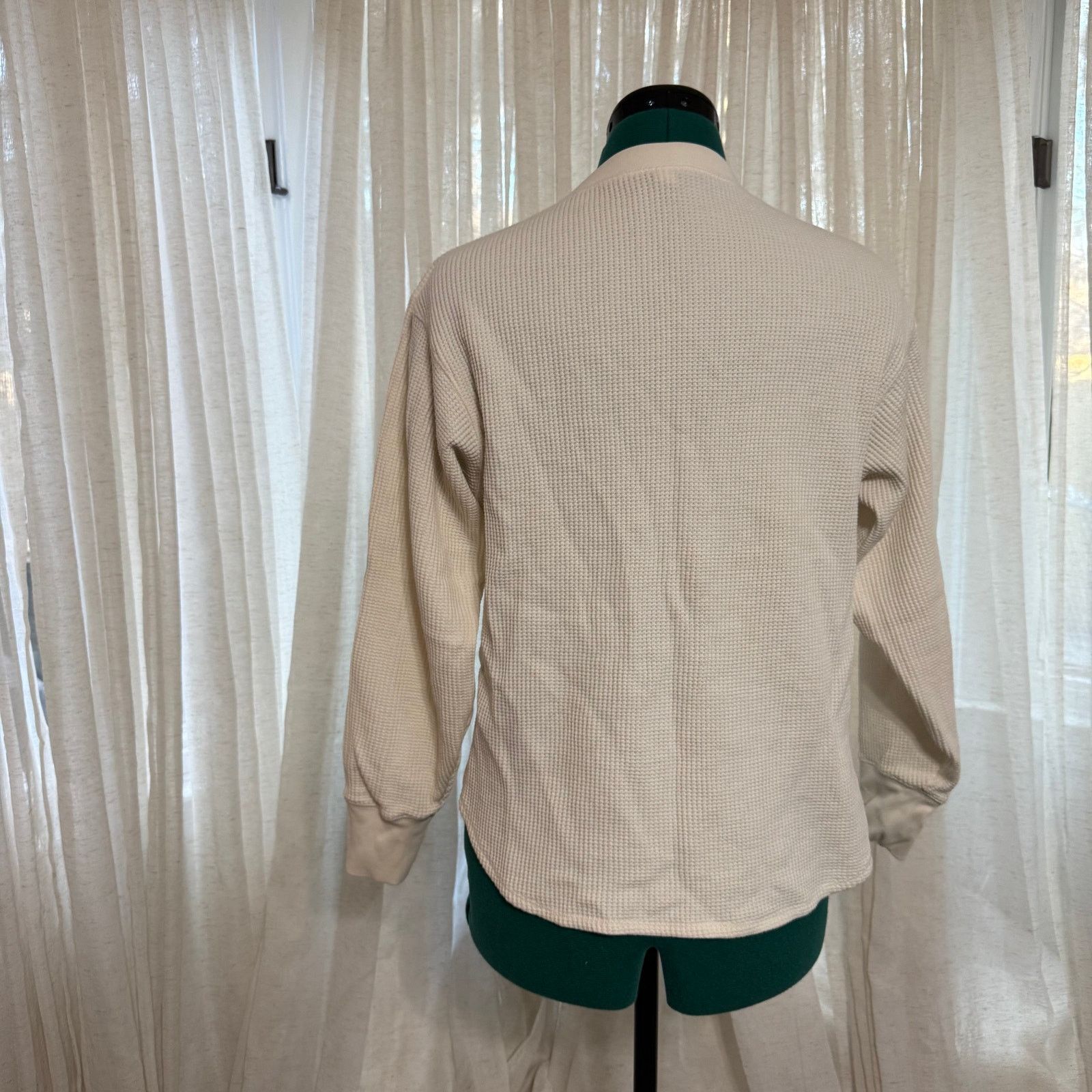 Uniqlo Uniqlo Waffle Long Sleeve Top | Sz XS Size XS / US 0-2 / IT 36-38 - 5 Thumbnail