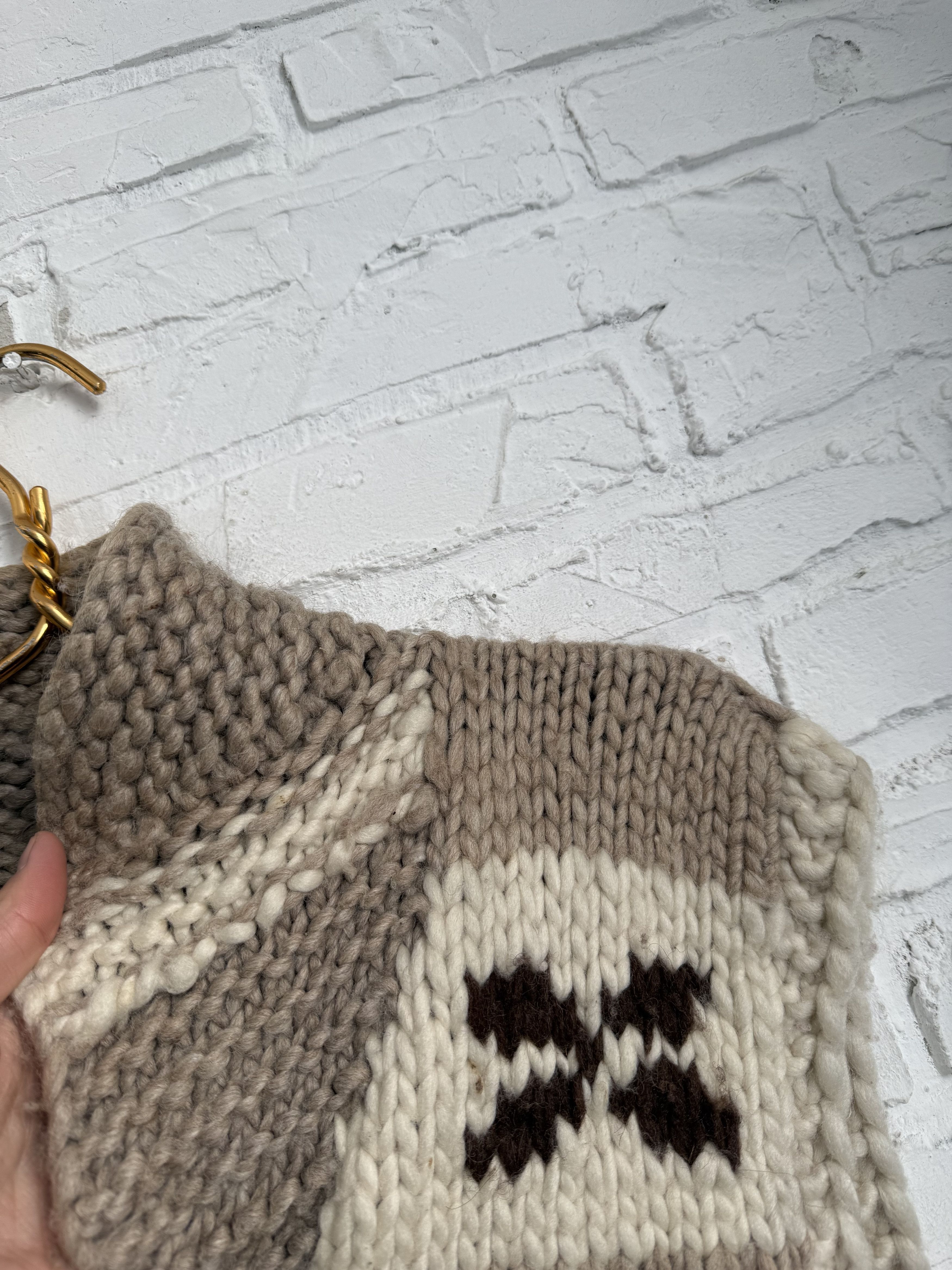 Vintage Vintage KISITAU wool hand knit vest Size US M / EU 48-50 / 2 - 8 Thumbnail