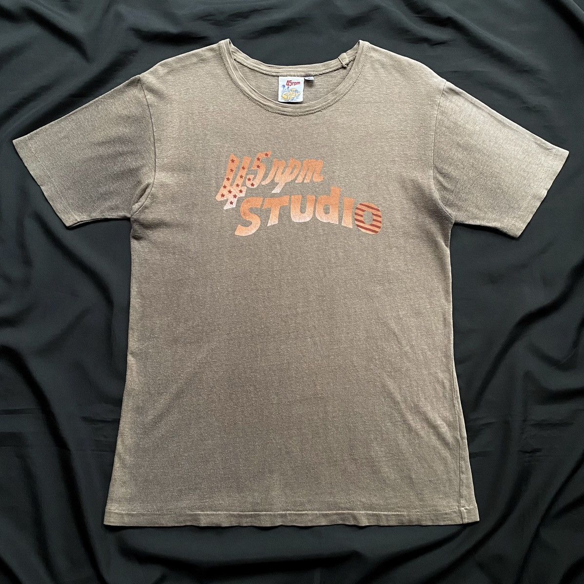 45rpm × Japanese Brand × Vintage 45Rpm Sun Faded Tshirt Size US M / EU 48-50 / 2 - 1 Thumbnail