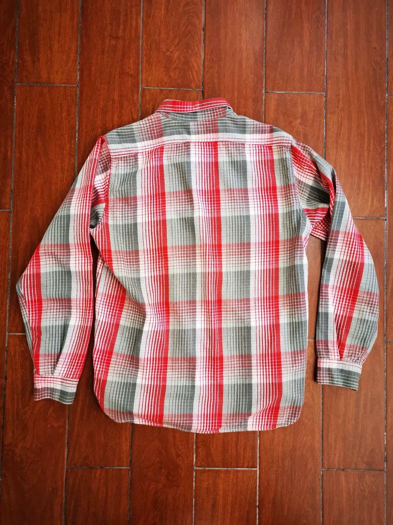 The Real McCoy's The Real McCoys Size17 8 Hour Union Work Shirt, Plaid Shirt Size US M / EU 48-50 / 2 - 6 Thumbnail