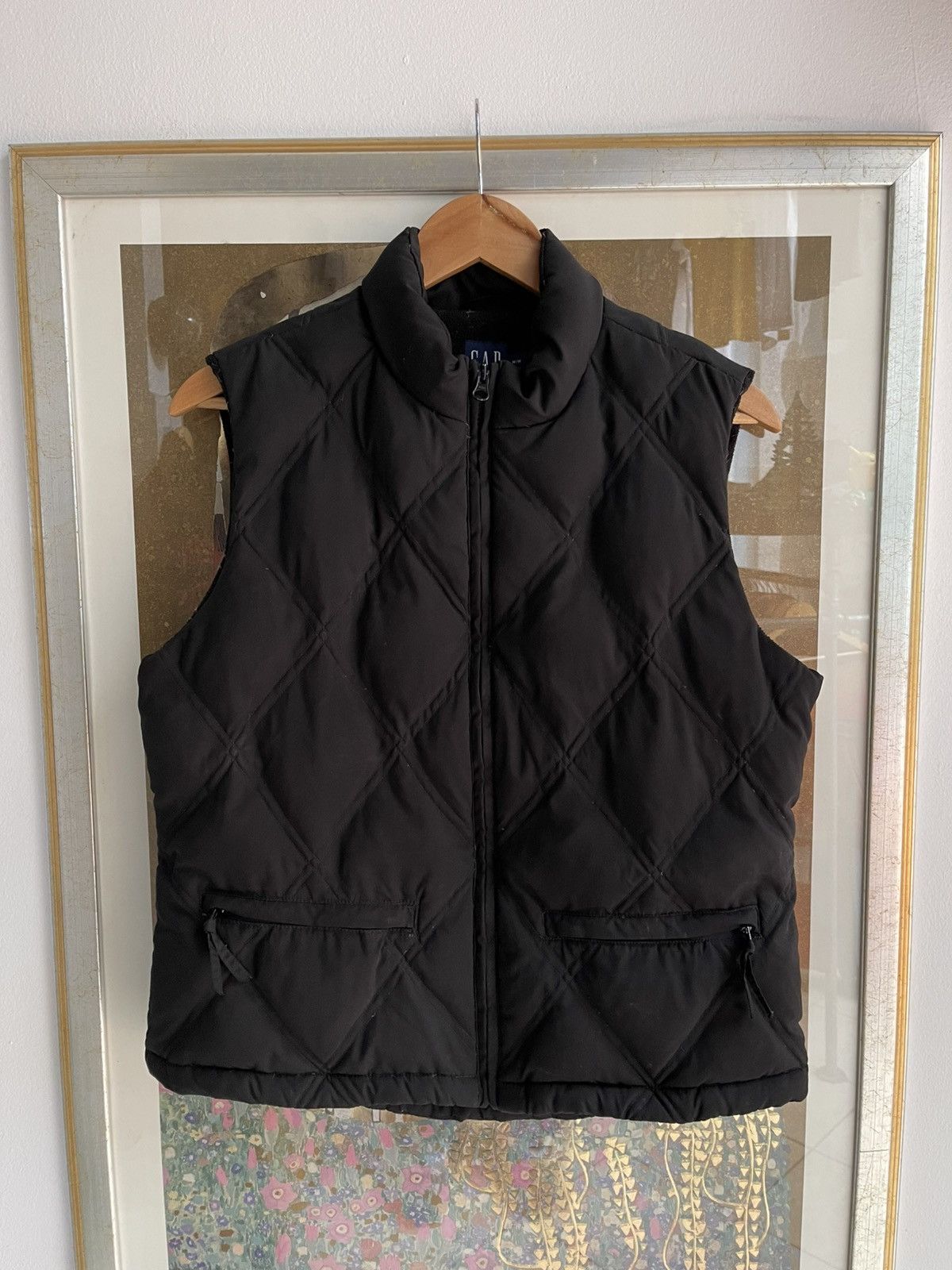 Gap Vintage Gap Puffer Quilted Vest 90s Size M / US 6-8 / IT 42-44 - 1 Thumbnail