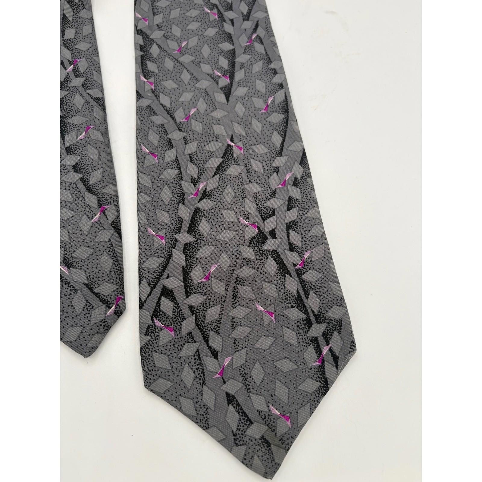 Other Givenchy Monsieur Silk Blend Neck Tie Geometric Pattern Size ONE SIZE - 3 Thumbnail