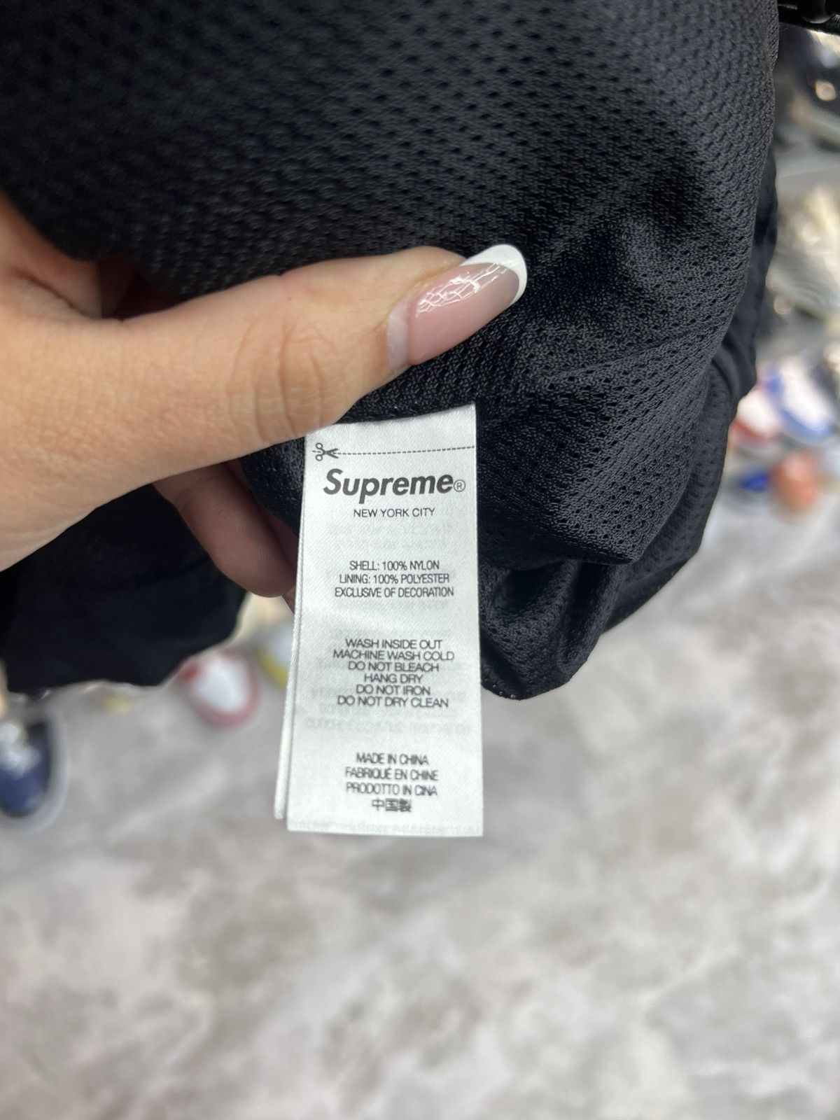 Supreme Supreme Spellout Embroidered Track Jacket Size US XL / EU 56 / 4 - 7 Thumbnail