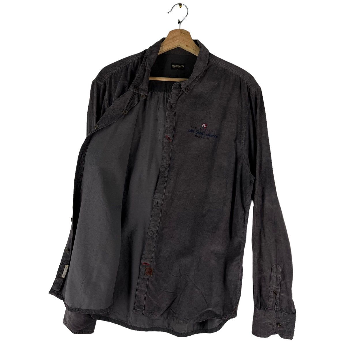 Napapijri 🔥CARGO JACKET BIG LOGO BONDAGE DESIGN Size US XL / EU 56 / 4 - 6 Thumbnail