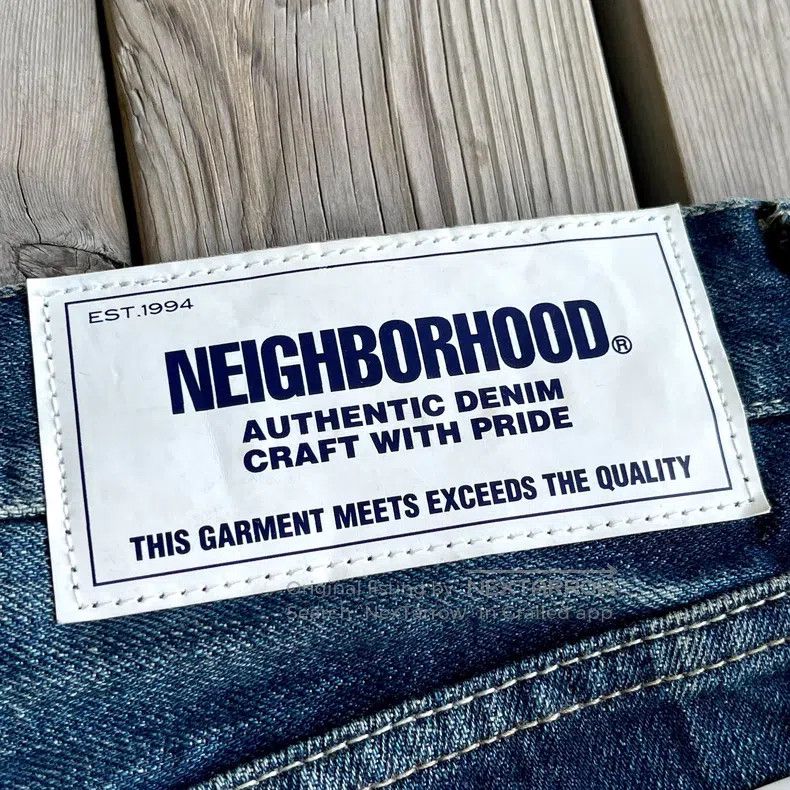 Neighborhood Neighborhood size L Blue Denim Jeans Size US 28 / EU 44 - 6 Thumbnail