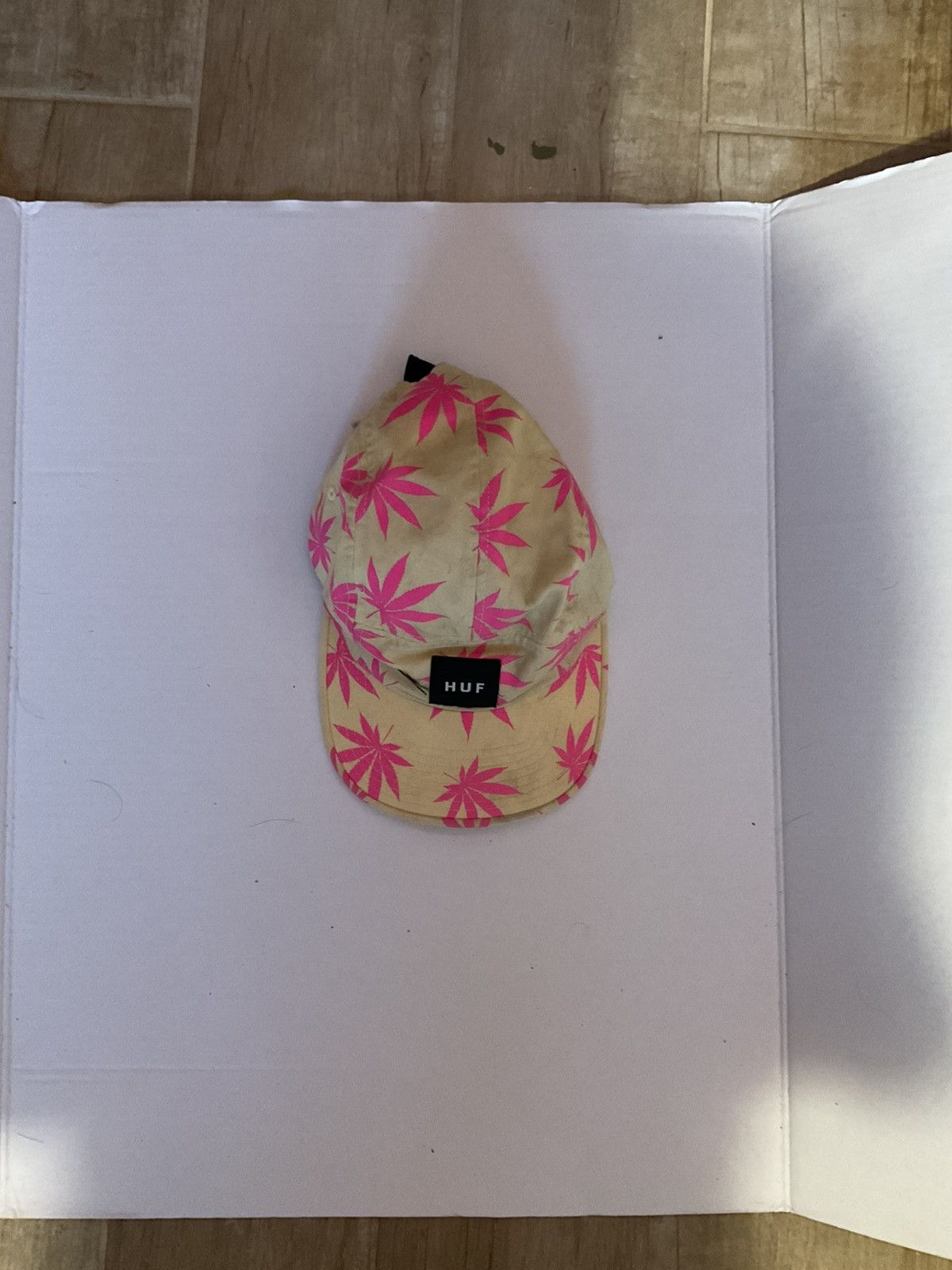 Huf Original Huf Hat Pink marijuana print Size ONE SIZE - 8 Thumbnail