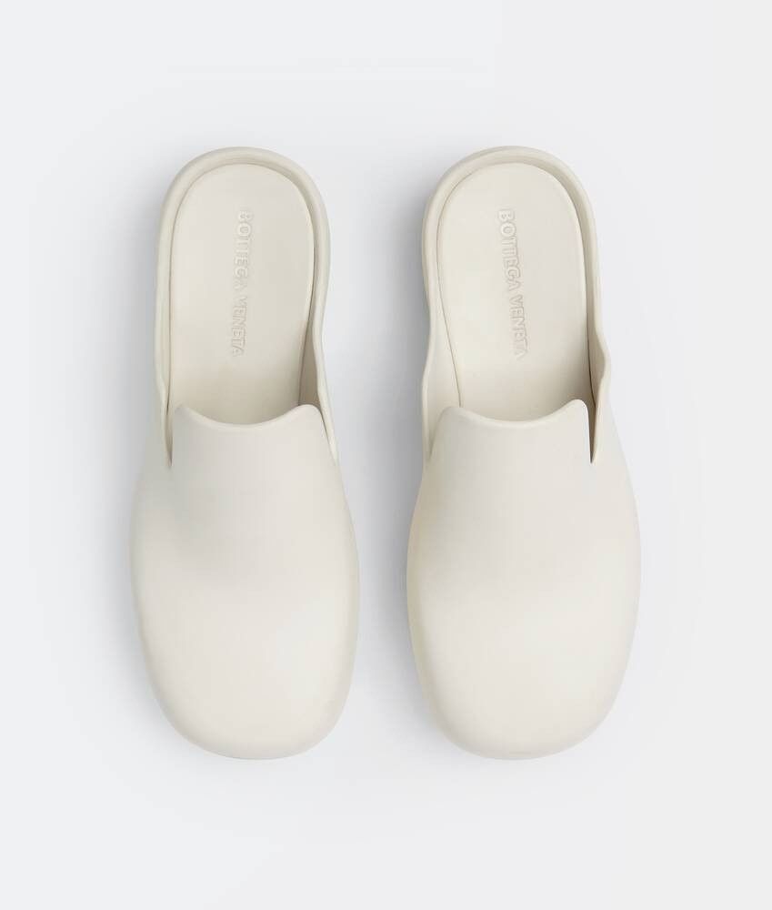 Bottega Veneta o1w1db10225 Rubber Flash Clogs in Chalk Size US 13 / EU 46 - 4 Thumbnail