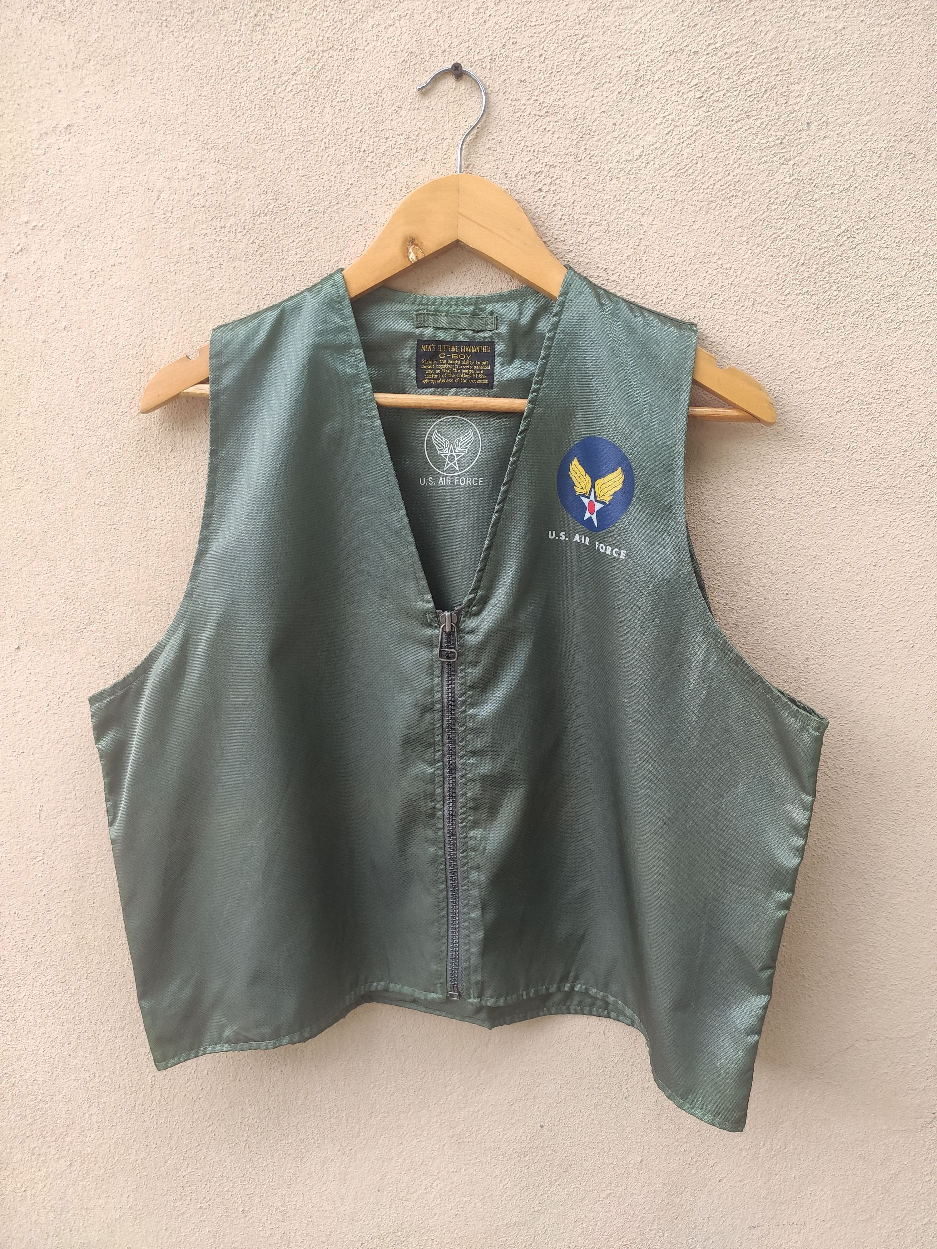 Avirex 🔥 Vintage US Air Force vest tactical jacket Size US M / EU 48-50 / 2 - 2 Thumbnail