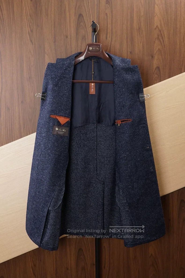 Loro Piana Loro Piana Men's Trench Coat Size US L / EU 52-54 / 3 - 3 Thumbnail