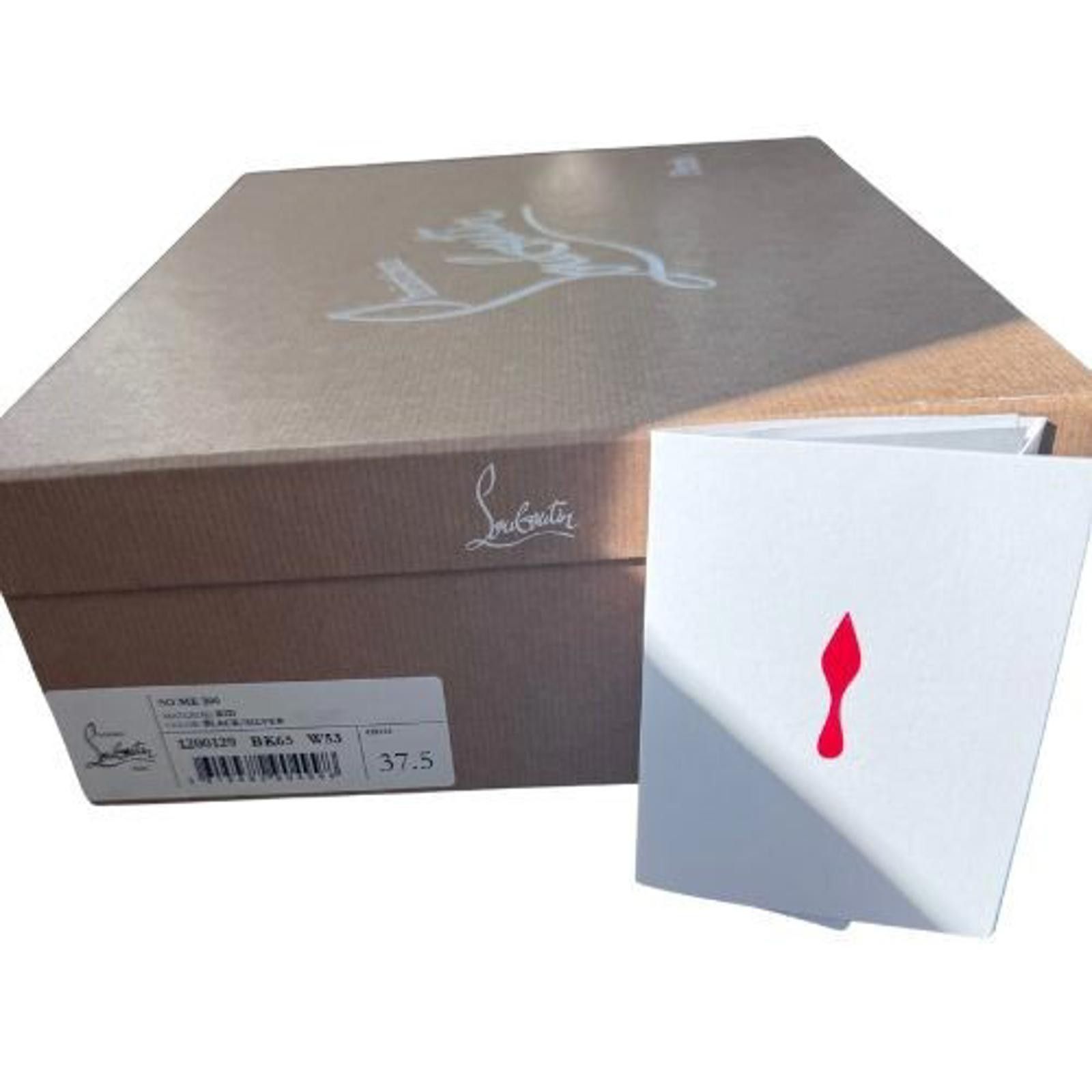 Christian Louboutin Christian Louboutin So Me 100mm Strappy Sandals – Size 37.5 Size US 7.5 / IT 37.5 - 4 Thumbnail