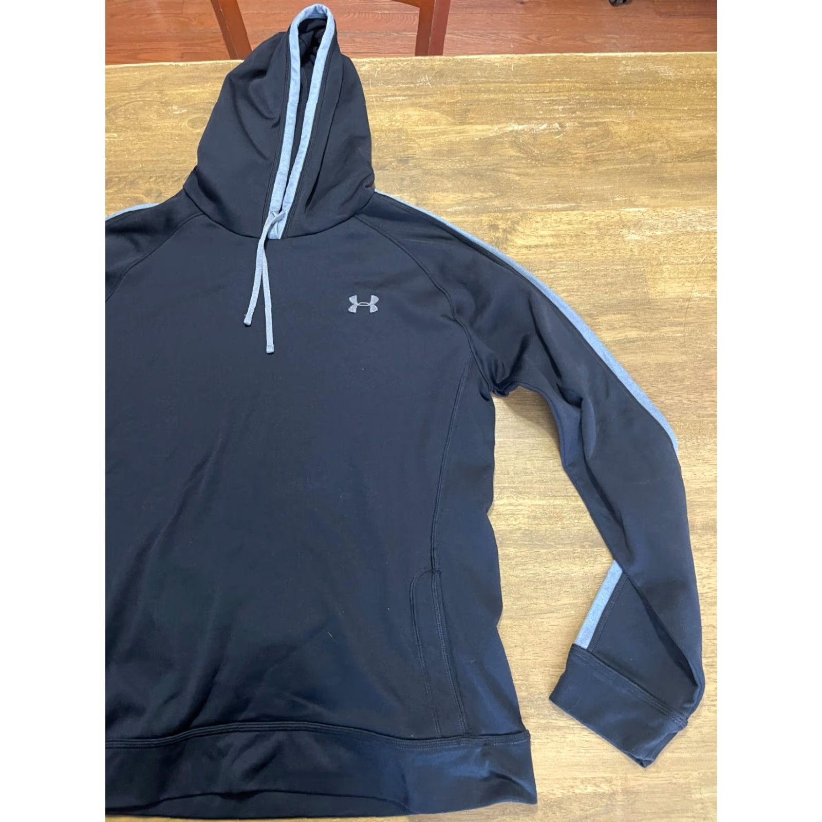 Under Armour Under armour Hoodie Mens Size Large Black Gray Pullover Long Sleeve Logo Size US L / EU 52-54 / 3 - 4 Thumbnail