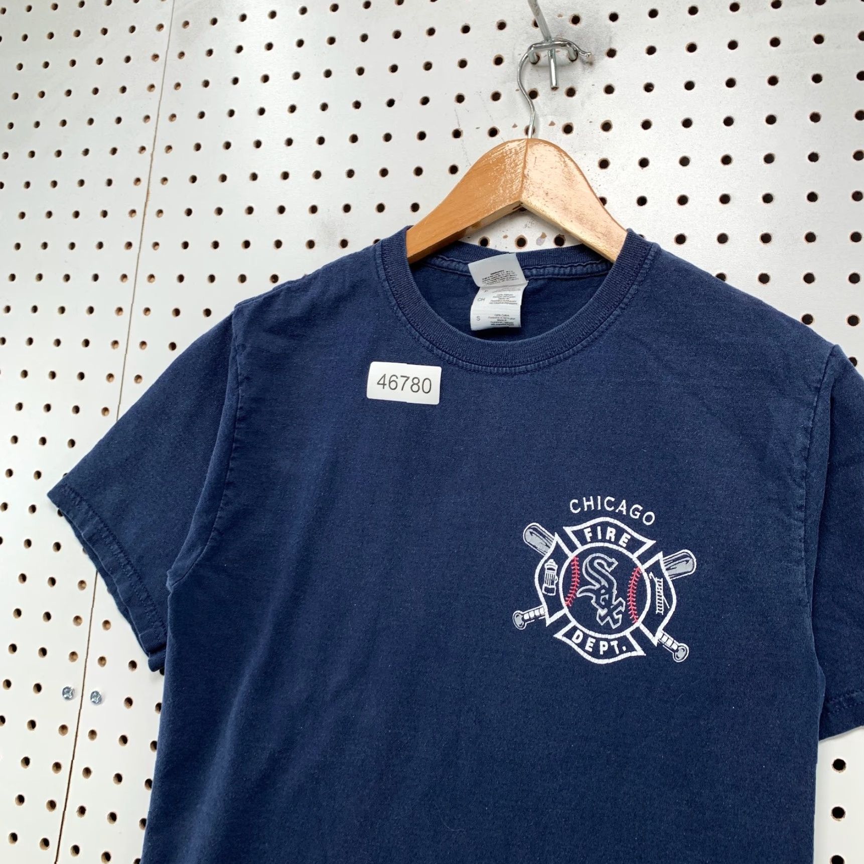 MLB CFD Chicago Fire Department White Sox Shirt Mens Small Blue MLB Baseball Shirt Size US S / EU 44-46 / 1 - 6 Thumbnail