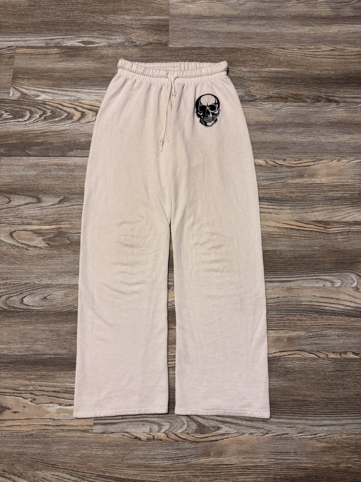 Number (N)ine Number Nine White Double Skull Sweats | Grailed