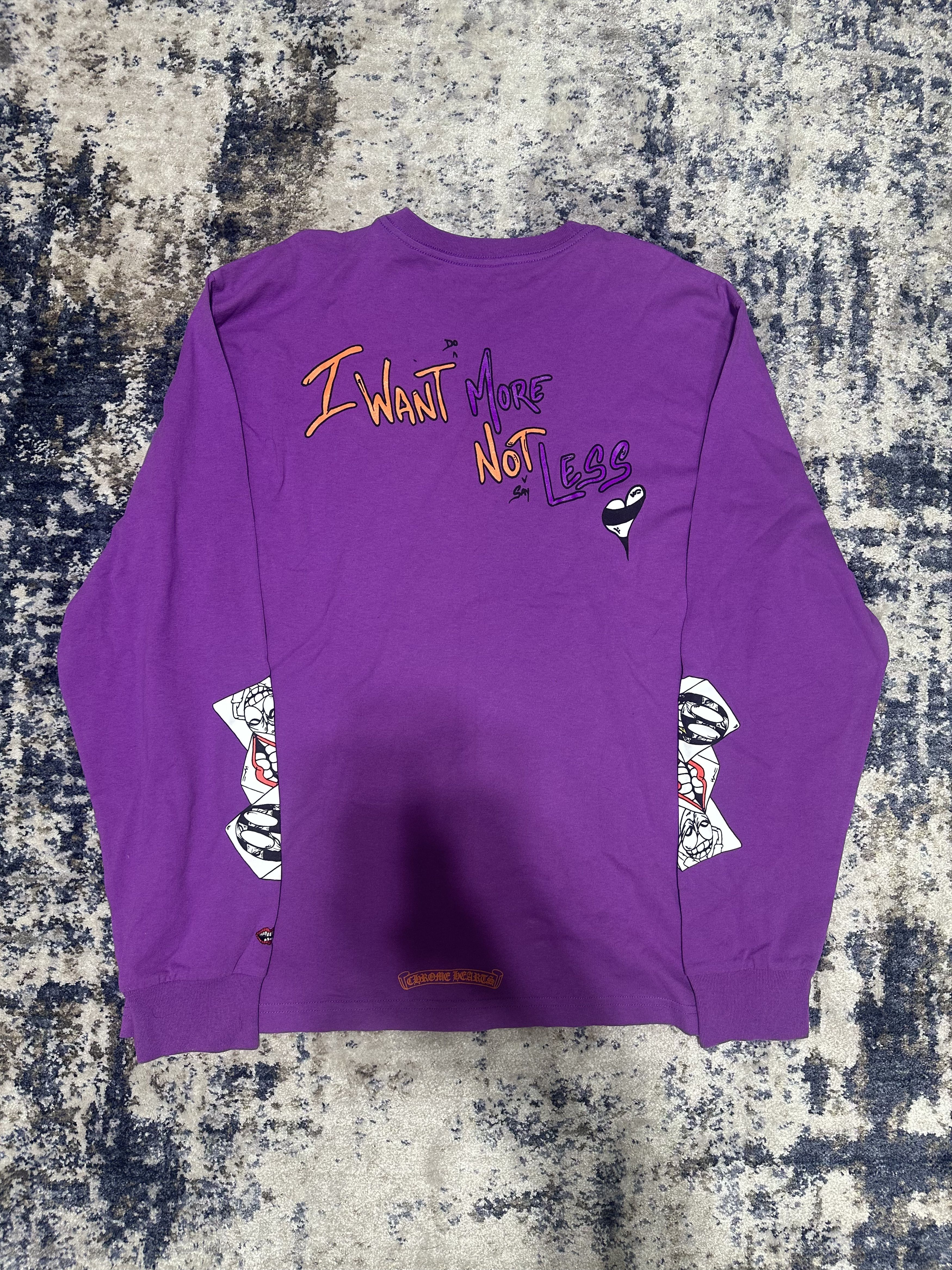 Chrome Hearts Chrome Hearts Matty Boy I want more not less Shirt Size US XL / EU 56 / 4 - 5 Thumbnail