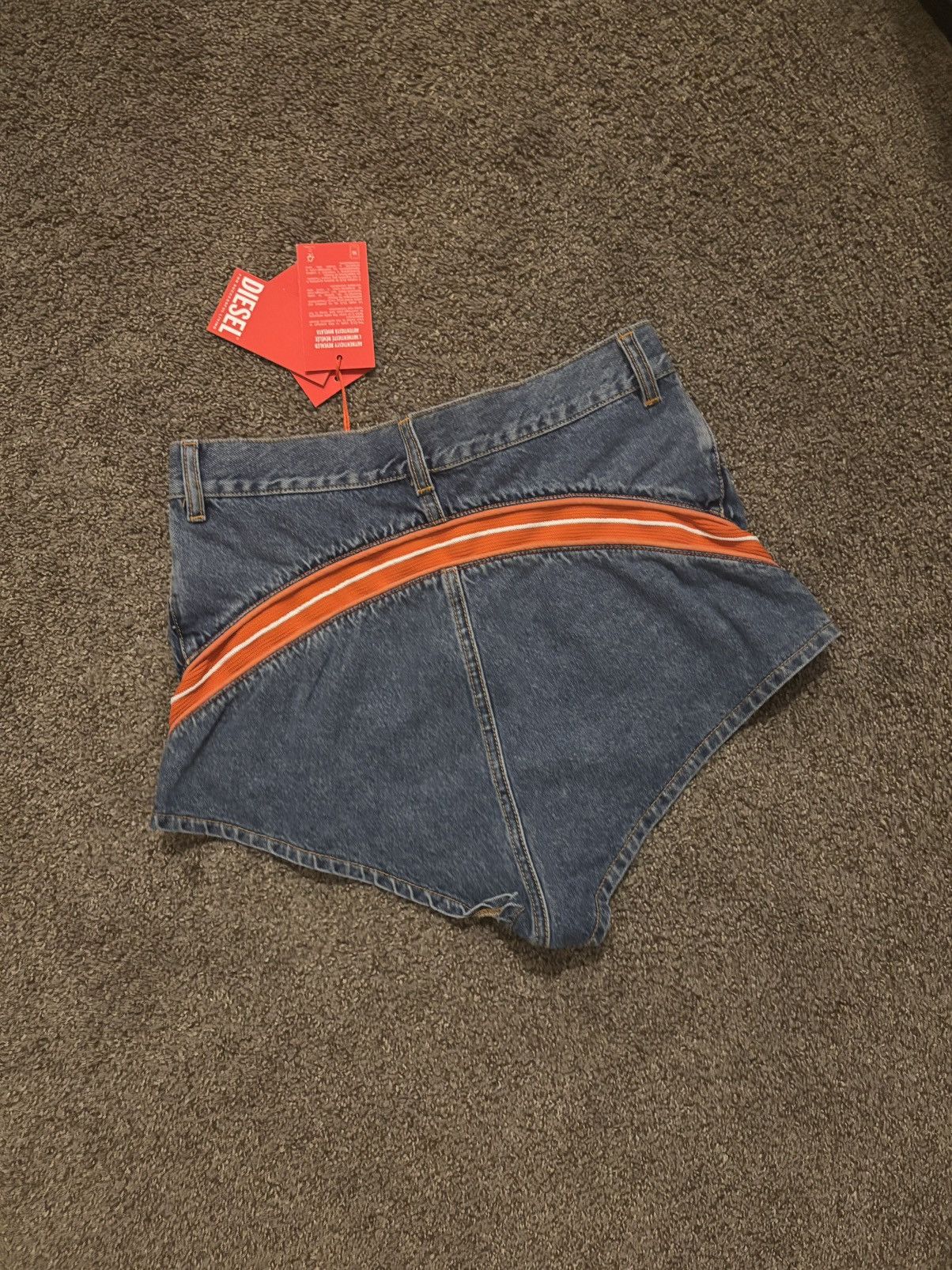 Designer × Diesel DIESEL WOMEN SHORTS 🩳 Size 30" / US 8 / IT 44 - 2 Thumbnail