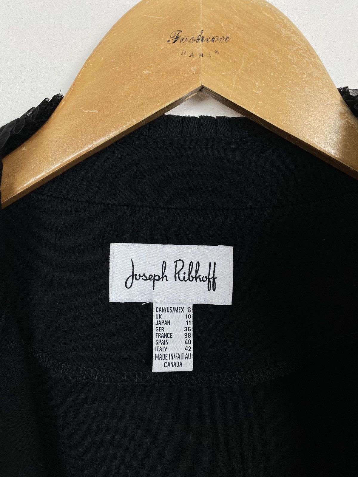 Joseph Ribkoff Vintage Joseph Ribkoff Open Blazer Women’s Black Size USA 8 Size M / US 6-8 / IT 42-44 - 3 Thumbnail