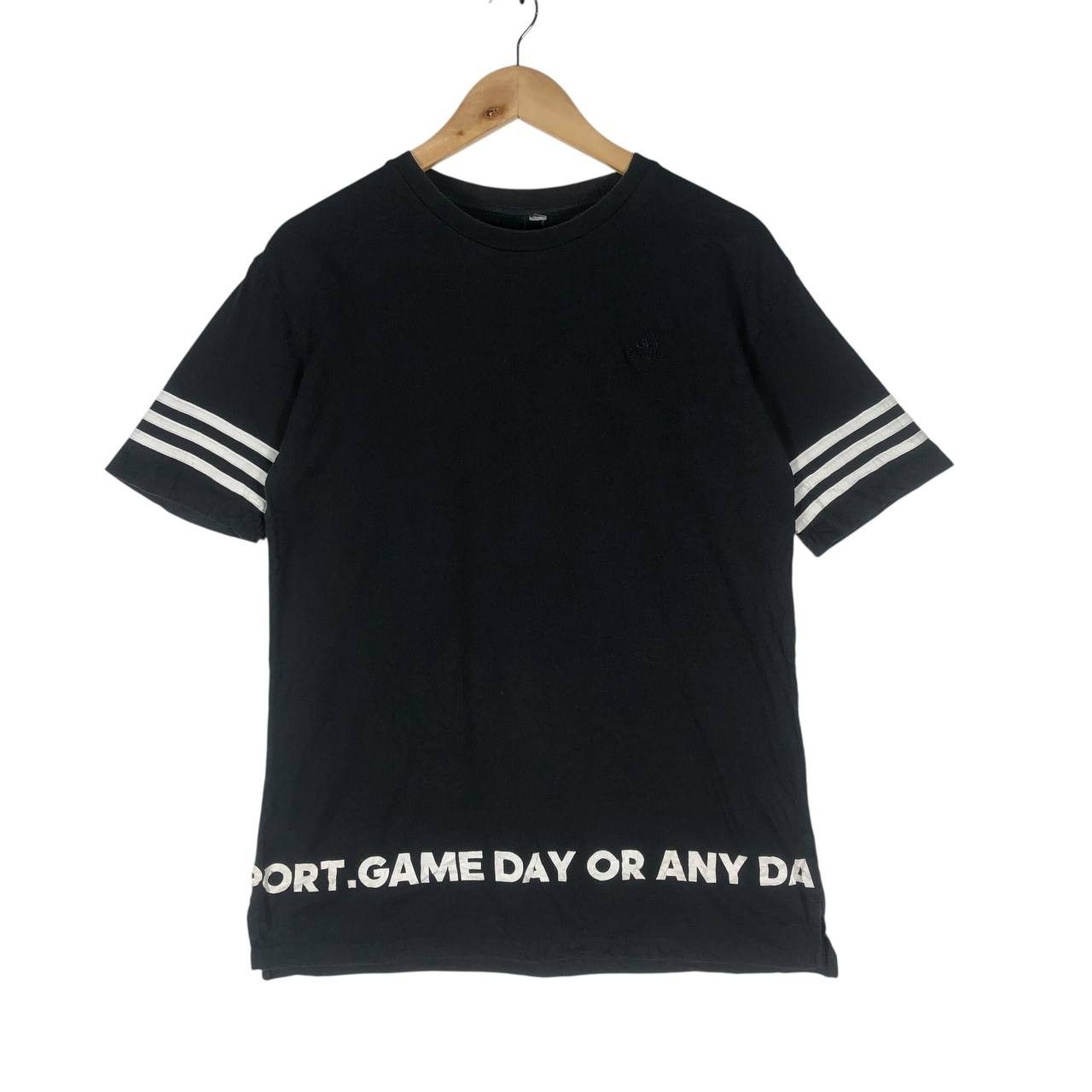 Adidas Vintage Adidas I Am Sport. Gameday Or Any Day T-Shirt Size US M / EU 48-50 / 2 - 1 Thumbnail