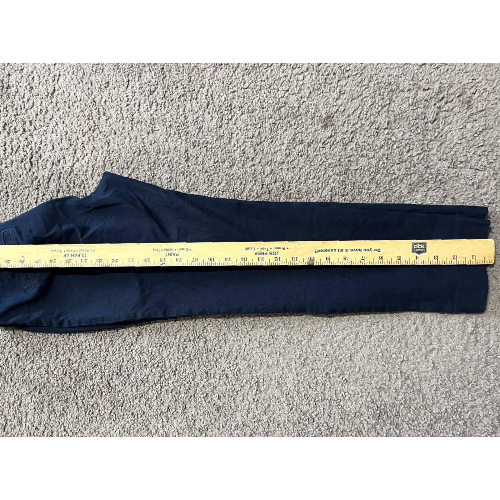 Banana Republic Banana Republic Dress Pants Martin Fit Wool Blend Size 2 Navy Blue Womens Classic Size 26" / US 2 / IT 38 - 6 Thumbnail