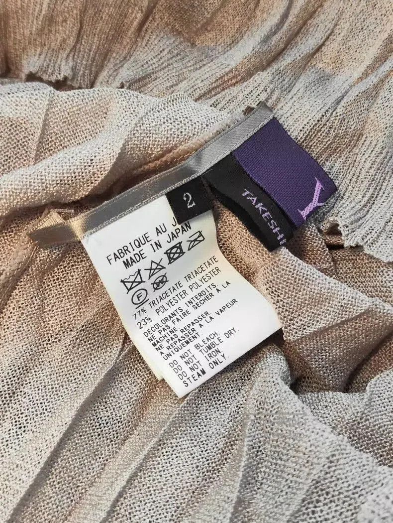 Yohji Yamamoto Yohji Yamamoto Y's Pink Pleated Long Sleeve Top Size US M / EU 48-50 / 2 - 6 Thumbnail