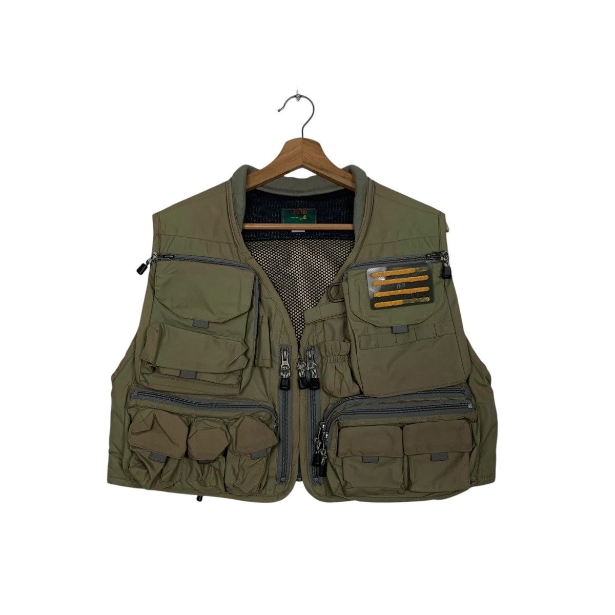 Vintage 90's PMD Fishing Gear Multi Pocket Utility Vest #2710-C122 Size US M / EU 48-50 / 2 - 1 Thumbnail