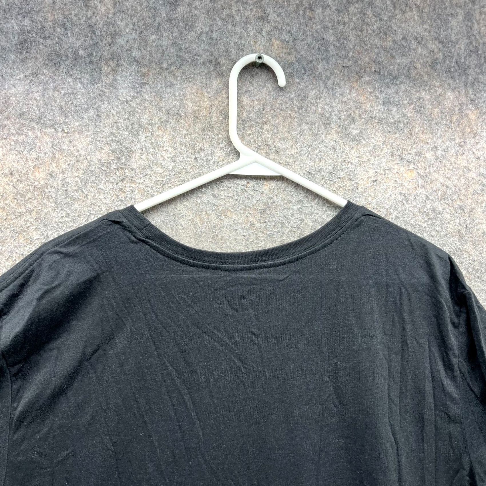 Nike VINTAGE Nike Shirt Mens XL Black Athletic Tee Crewneck Cotton Swoosh Jersey Short Sleeve Crew Neck All Seasons Size US XL / EU 56 / 4 - 7 Thumbnail